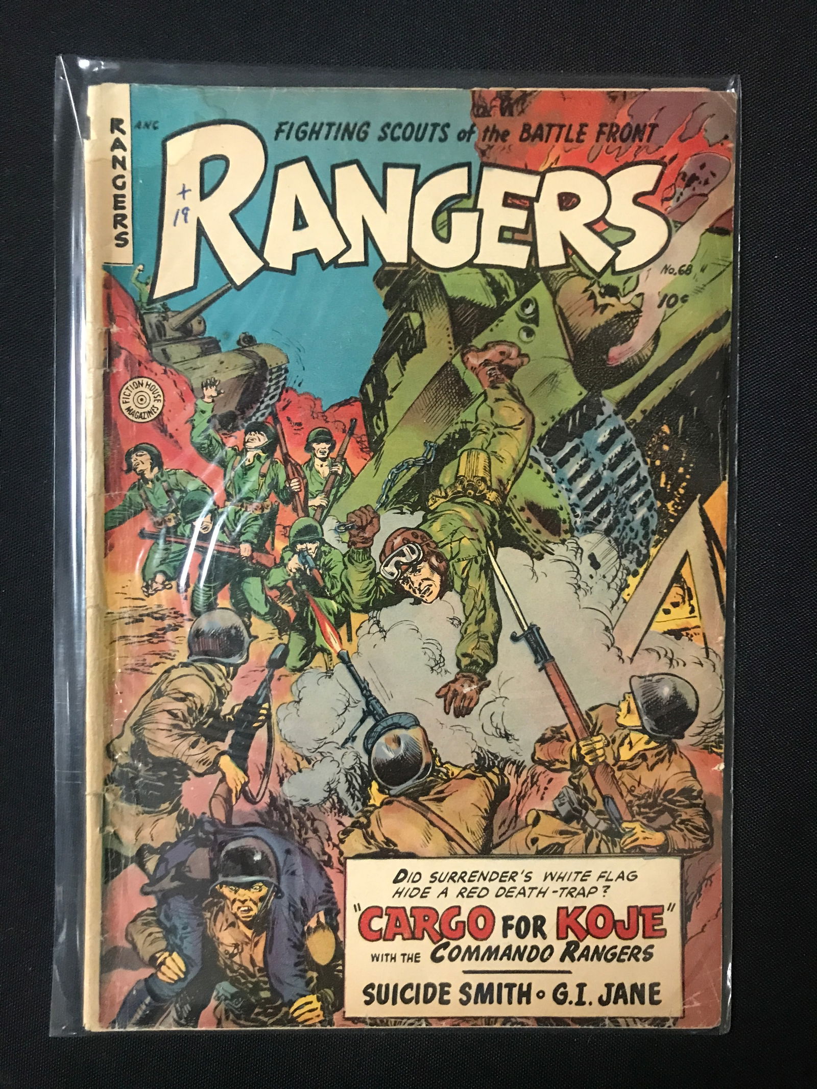 RANGERS COMIC #68: Prices are in Canadian dollars