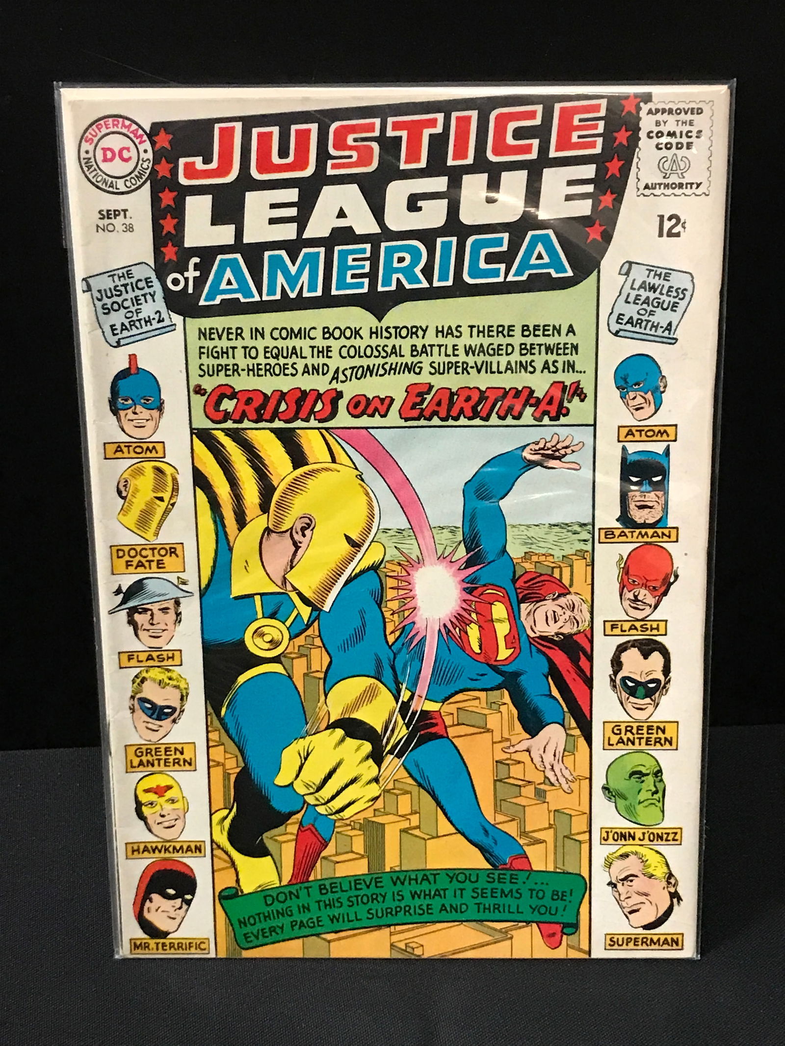 JUSTICE LEAGUE OF AMERICA #38 - DC COMICS (1 of 1)
