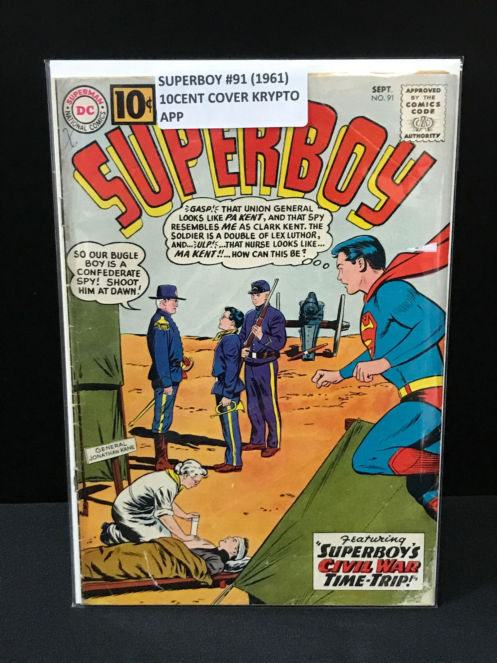 SUPERBOY #91 (1961) - DC COMICS (1 of 1)
