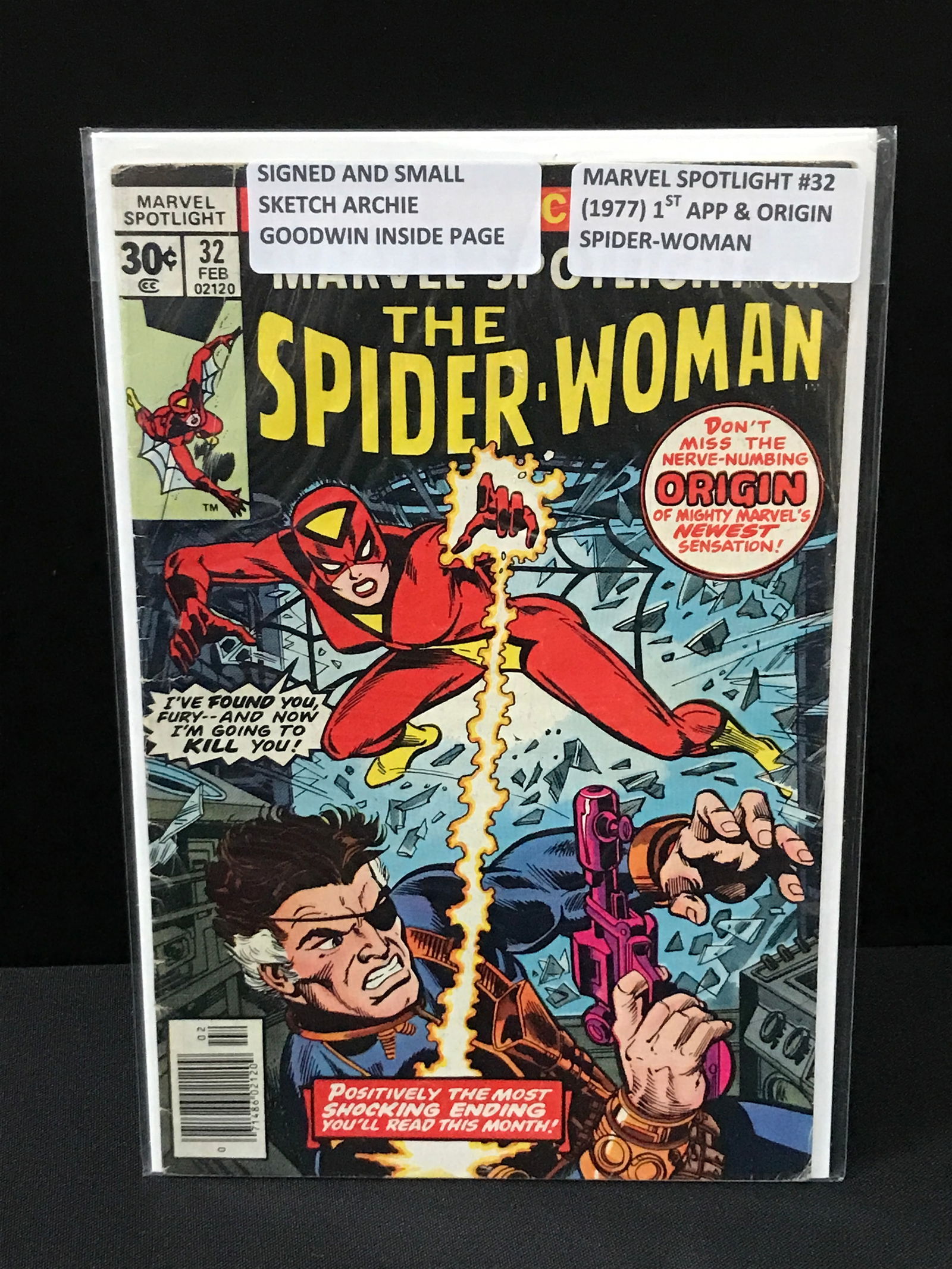 MARVEL SPOTLIGHT #32 1ST APP & SPIDER-WOMAN - MARVEL COMICS (1 of 2)