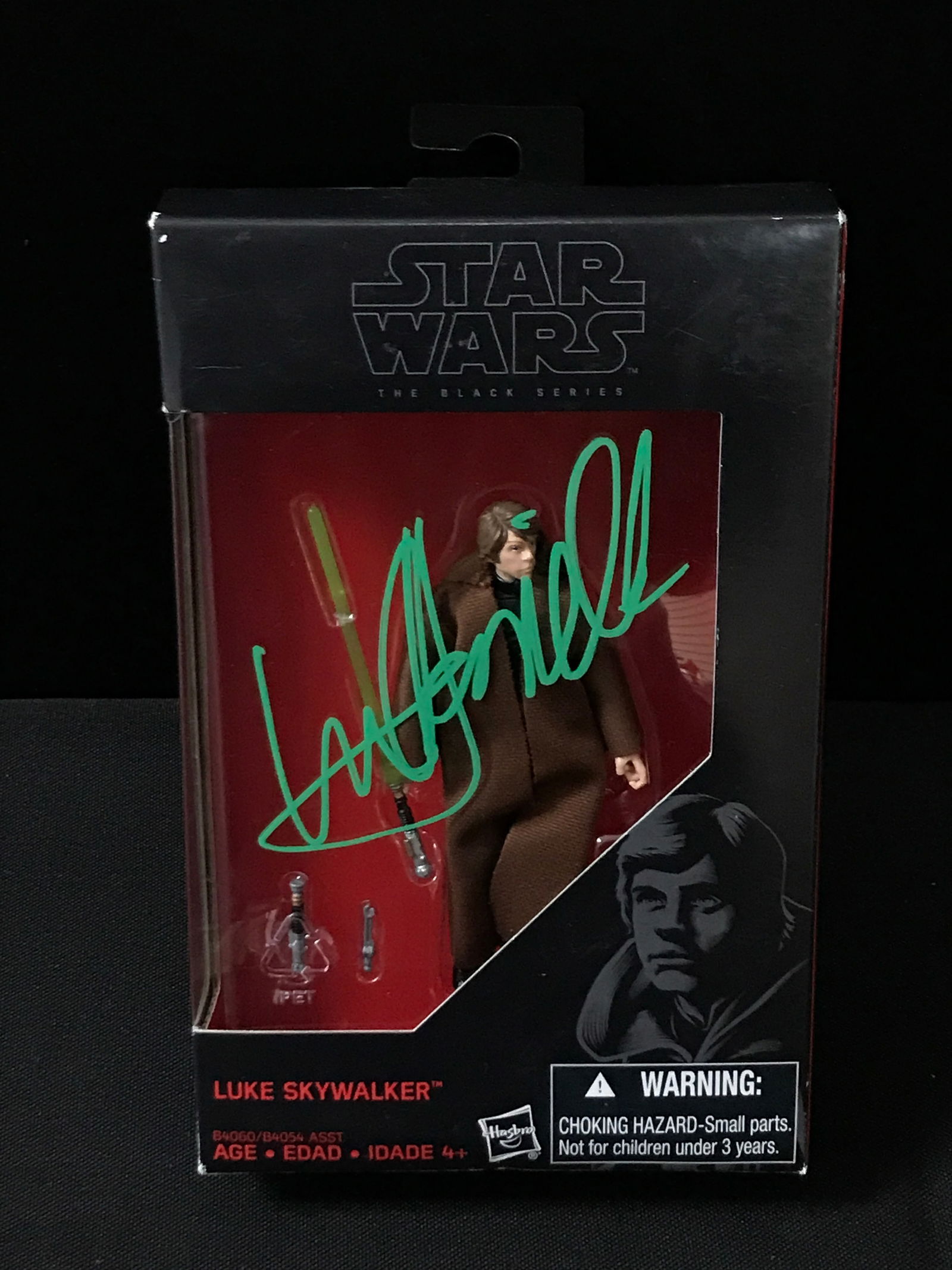 MARK HAMILL SIGNED LUKE SKYWALKER ACTION FIGURE - KB COA (1 of 1)