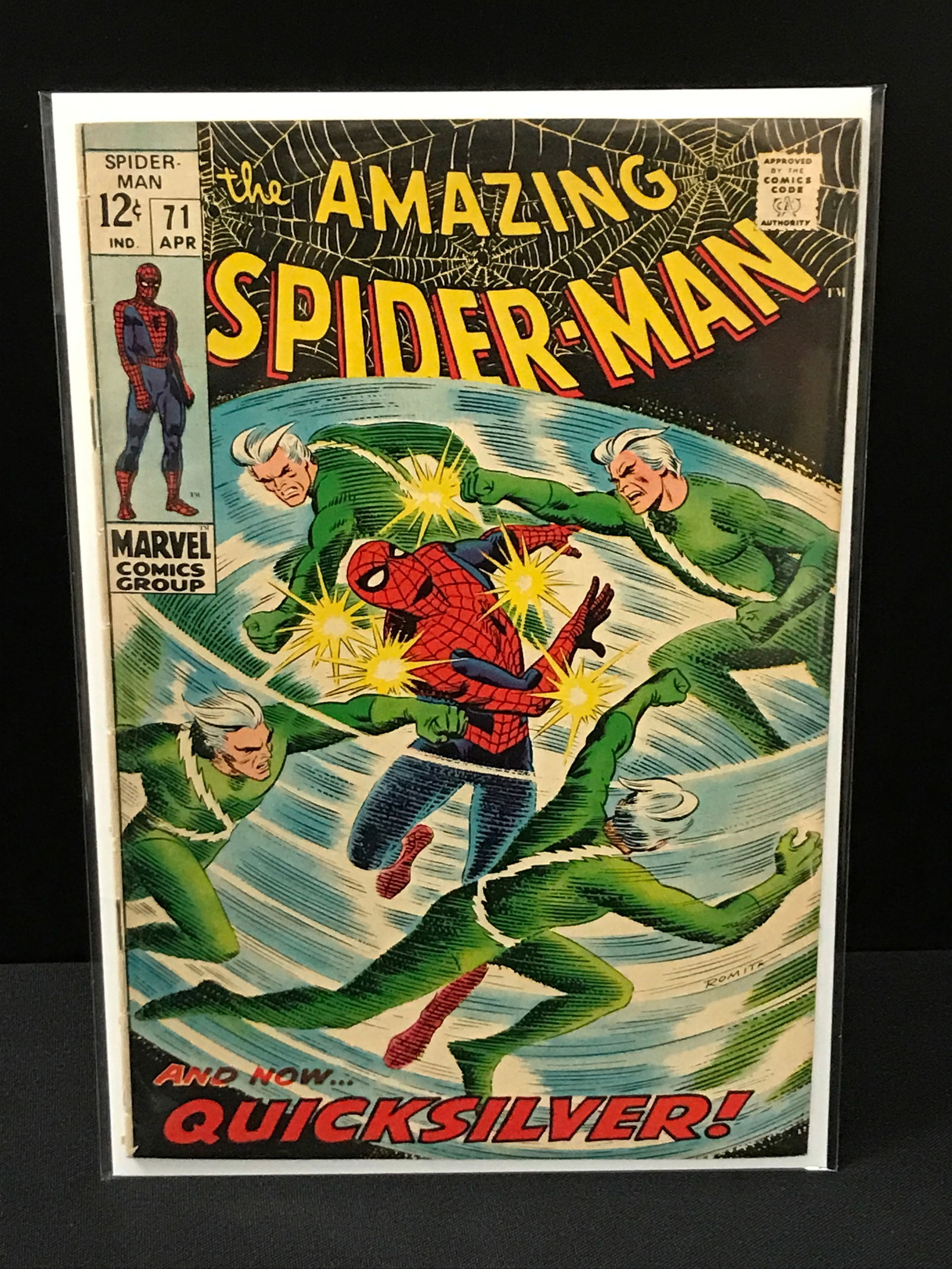 THE AMAZING SPIDERMAN #71 - MARVEL COMICS (1 of 1)