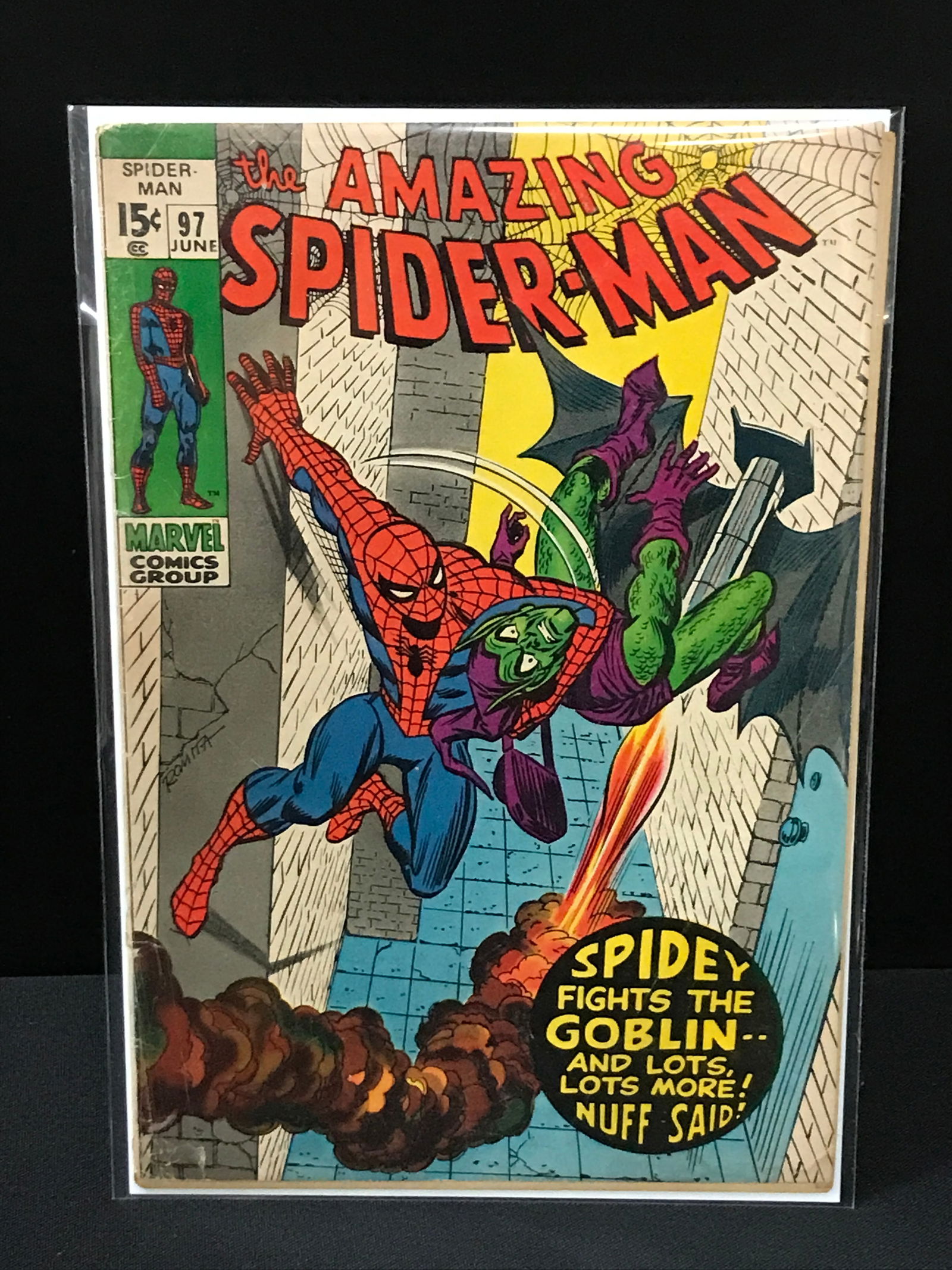 THE AMAZING SPIDERMAN #97 - MARVEL COMICS (1 of 1)