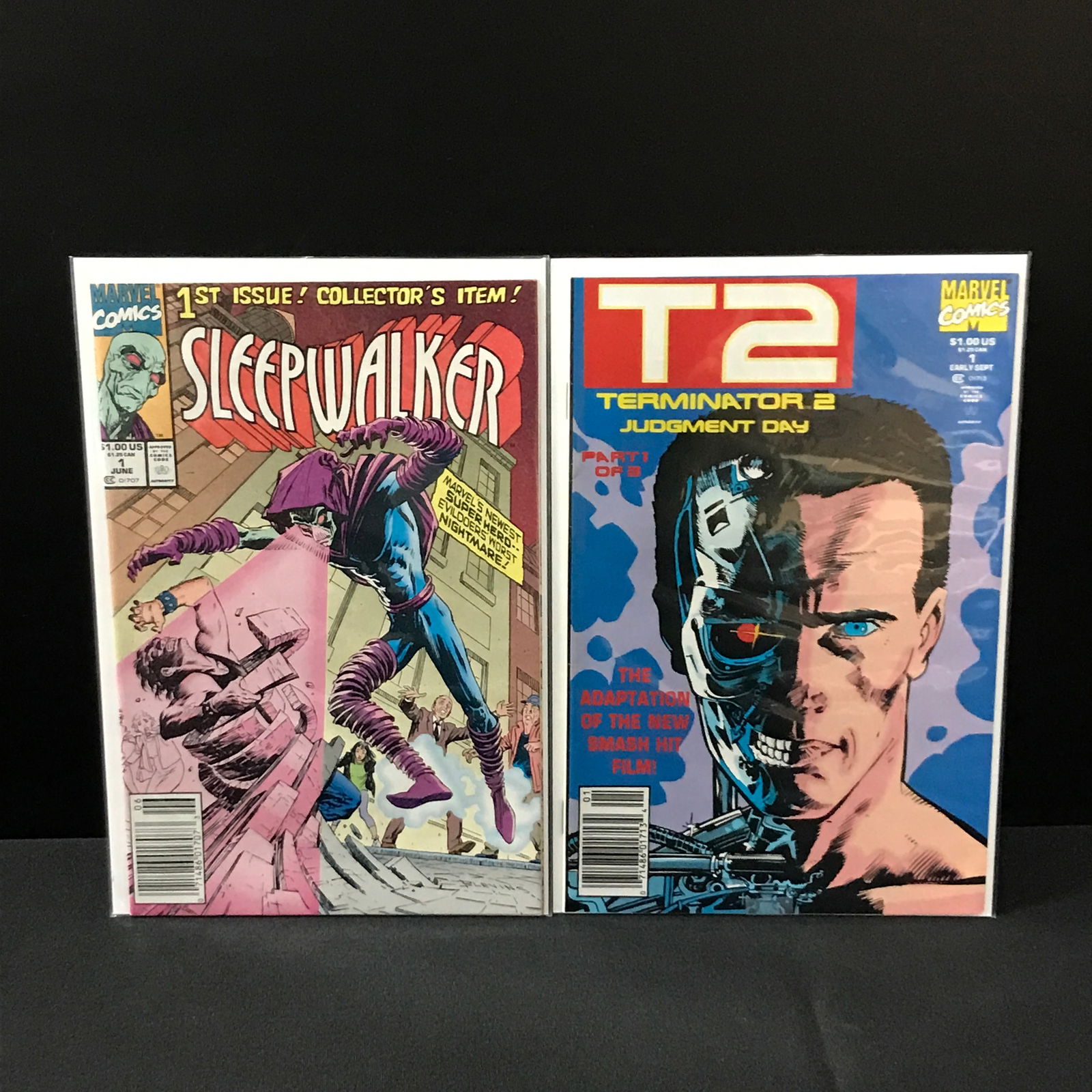 TERMINATOR 2 AND SLEEWALKER NO.1 COMIC LOT (1 of 1)