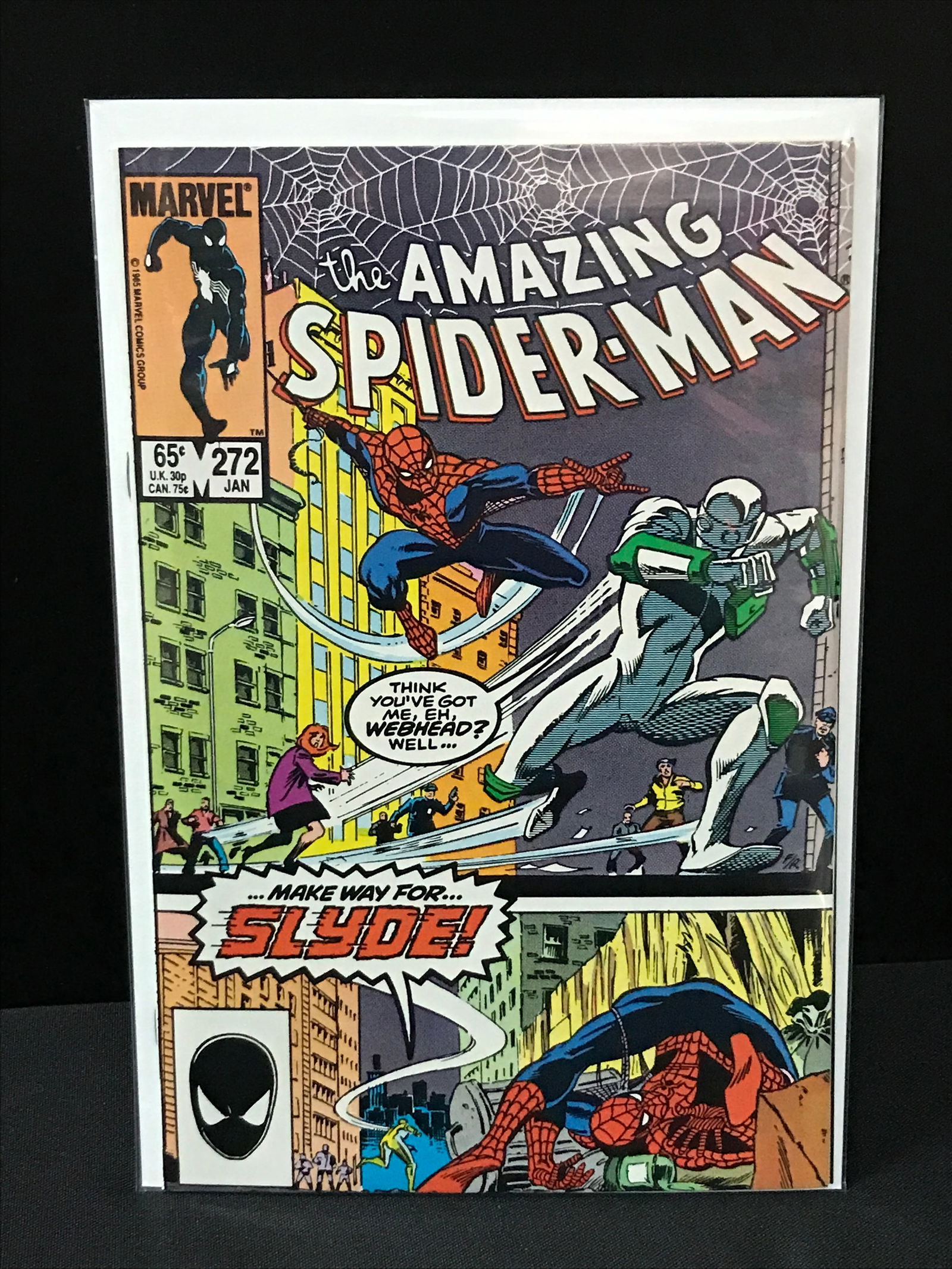 THE AMAZING SPIDERMAN #272 - MARVEL COMICS: Prices are in Canadian dollars