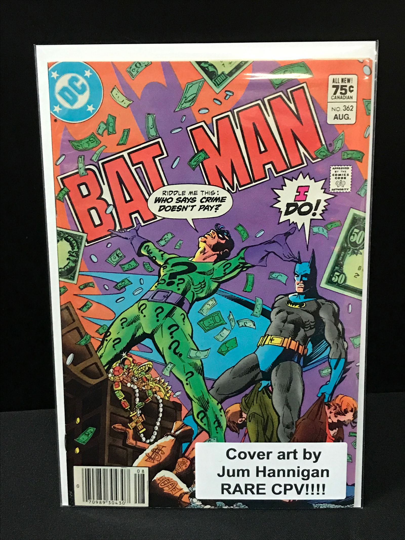 BATMAN #362 - DC COMICS: Prices are in Canadian dollars