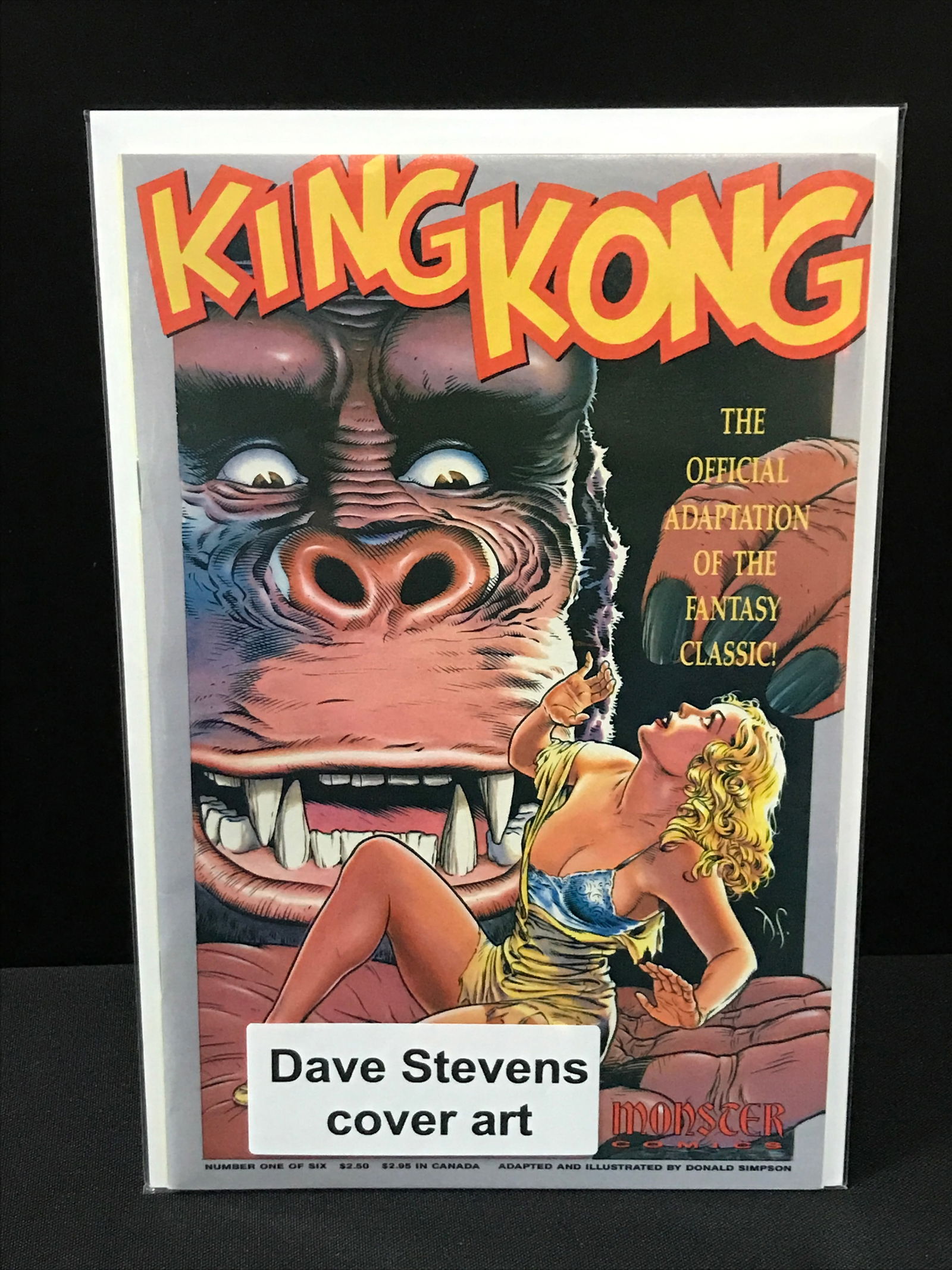 KING KONG OFFICIAL ADAPTATION - MONSTER COMICS (1 of 1)