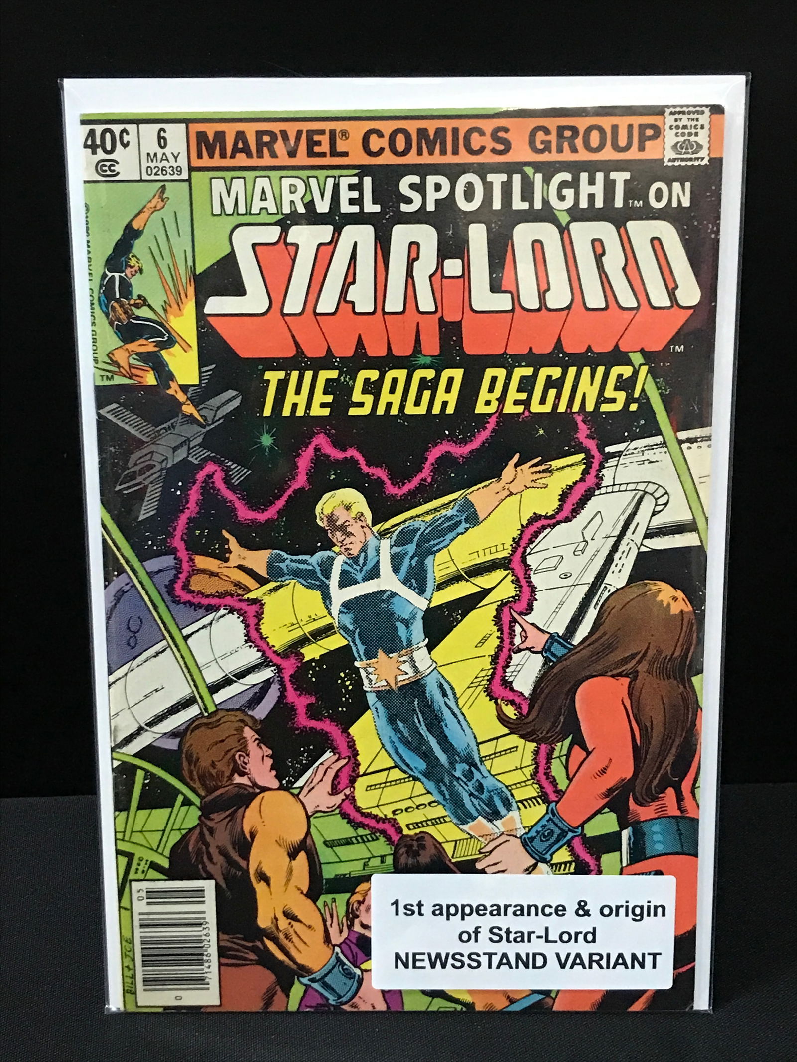 MARVEL SPOTLIGHT ON STARLORD 1ST APPEARANCE OF STAR LORD - MARVEL COMICS (1 of 1)