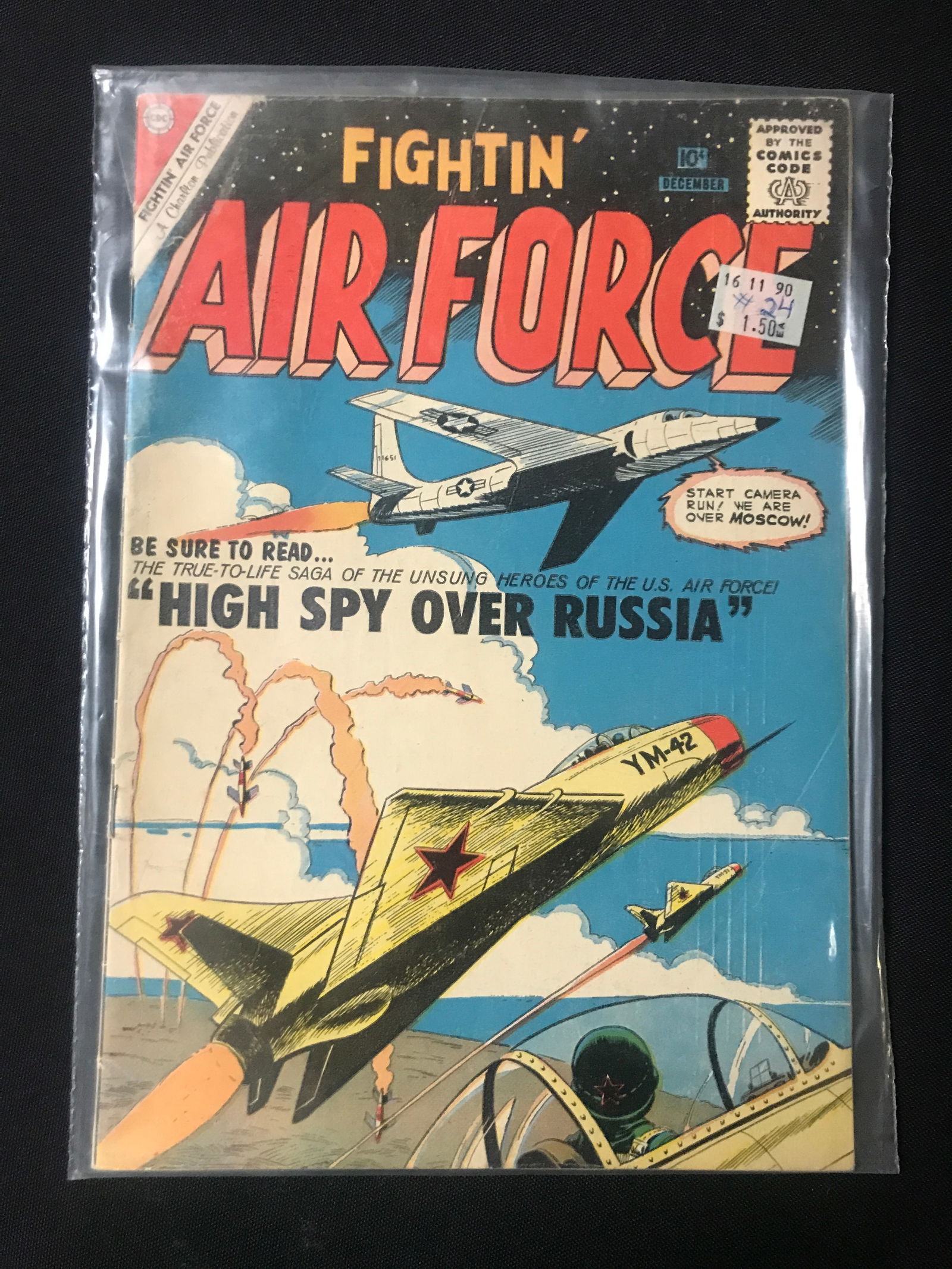 FIGHTIN' AIR FORCE DECEMBER ISSUE - CHARLTON COMICS (1 of 1)
