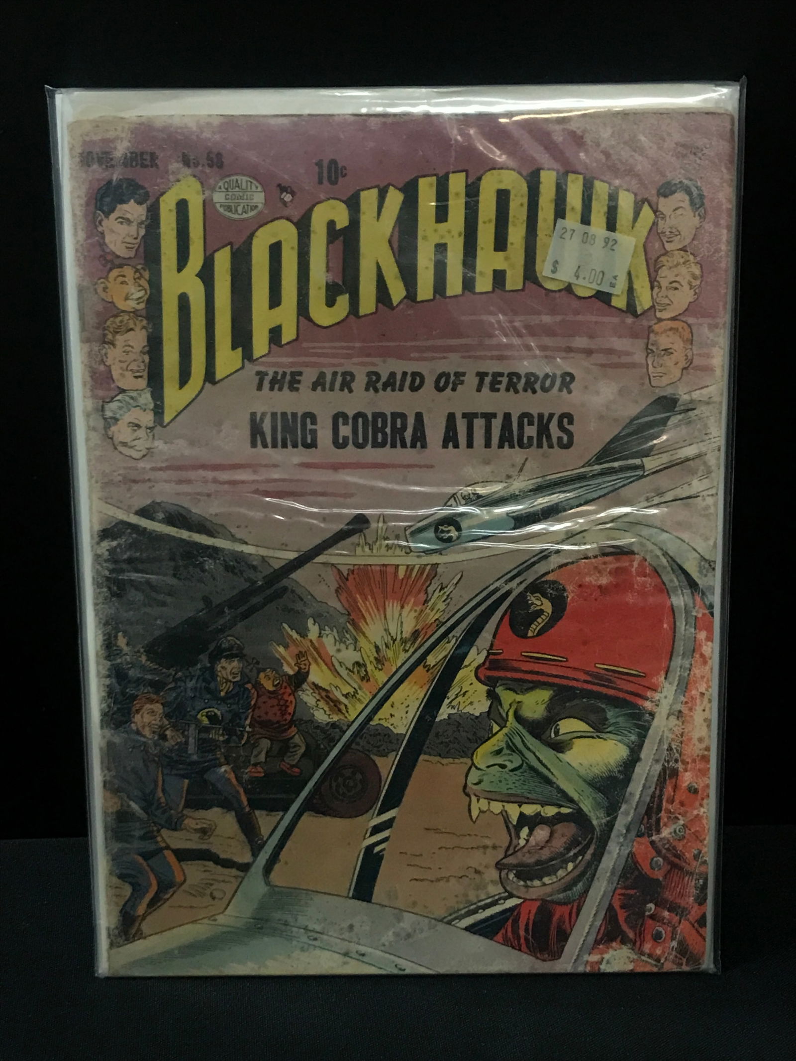 BLACKHAWK #58 - A QUALITY COMICS PUBLICATION (1 of 1)