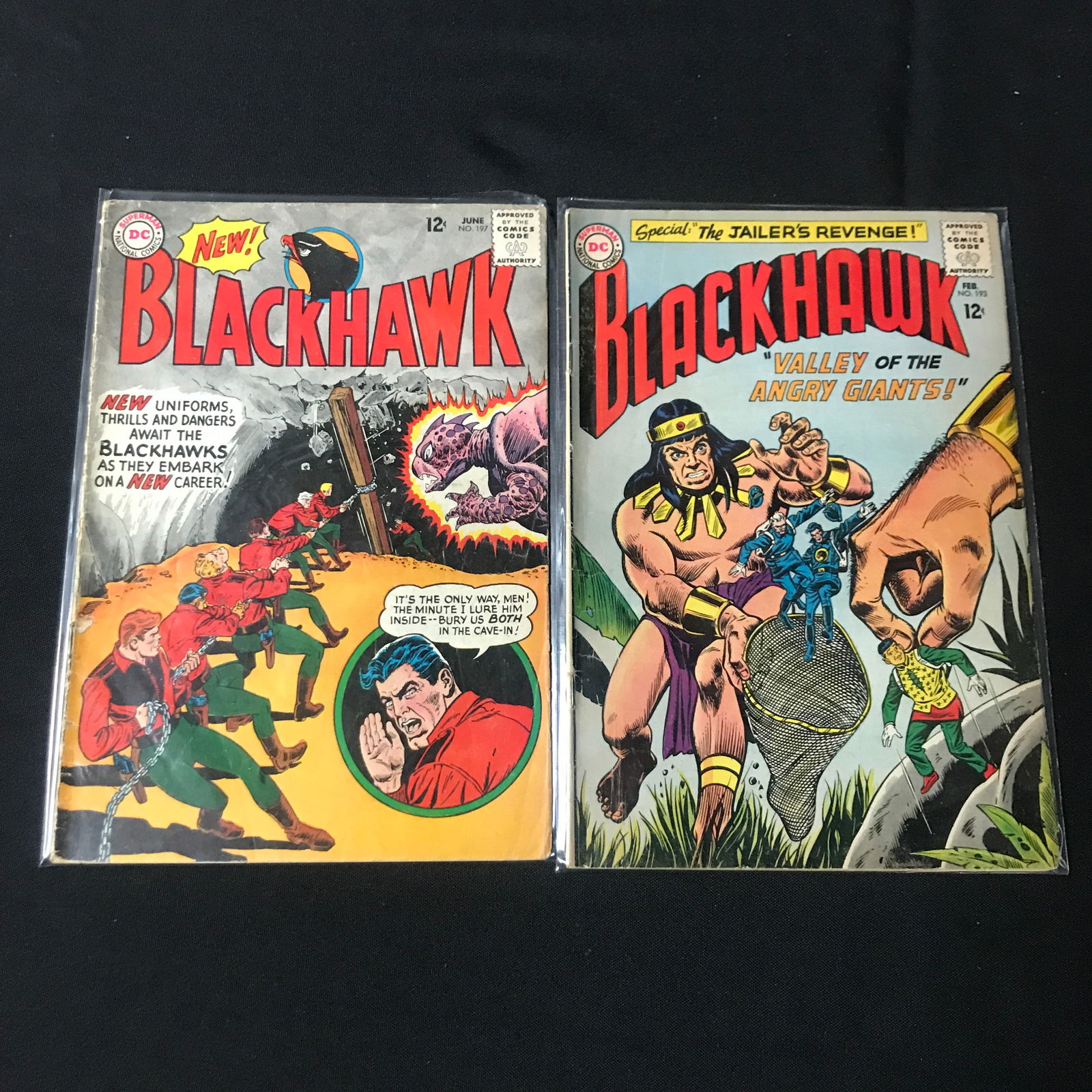 LOT OF 2 BLACKHAWK COMICS - DC COMICS (1 of 1)