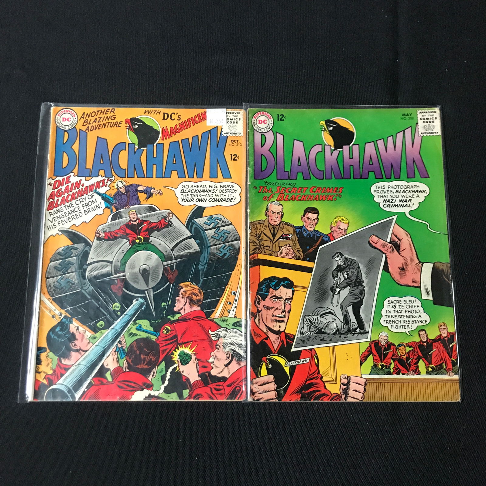 LOT OF 2 BLACKHAWK COMICS - DC COMICS (1 of 1)