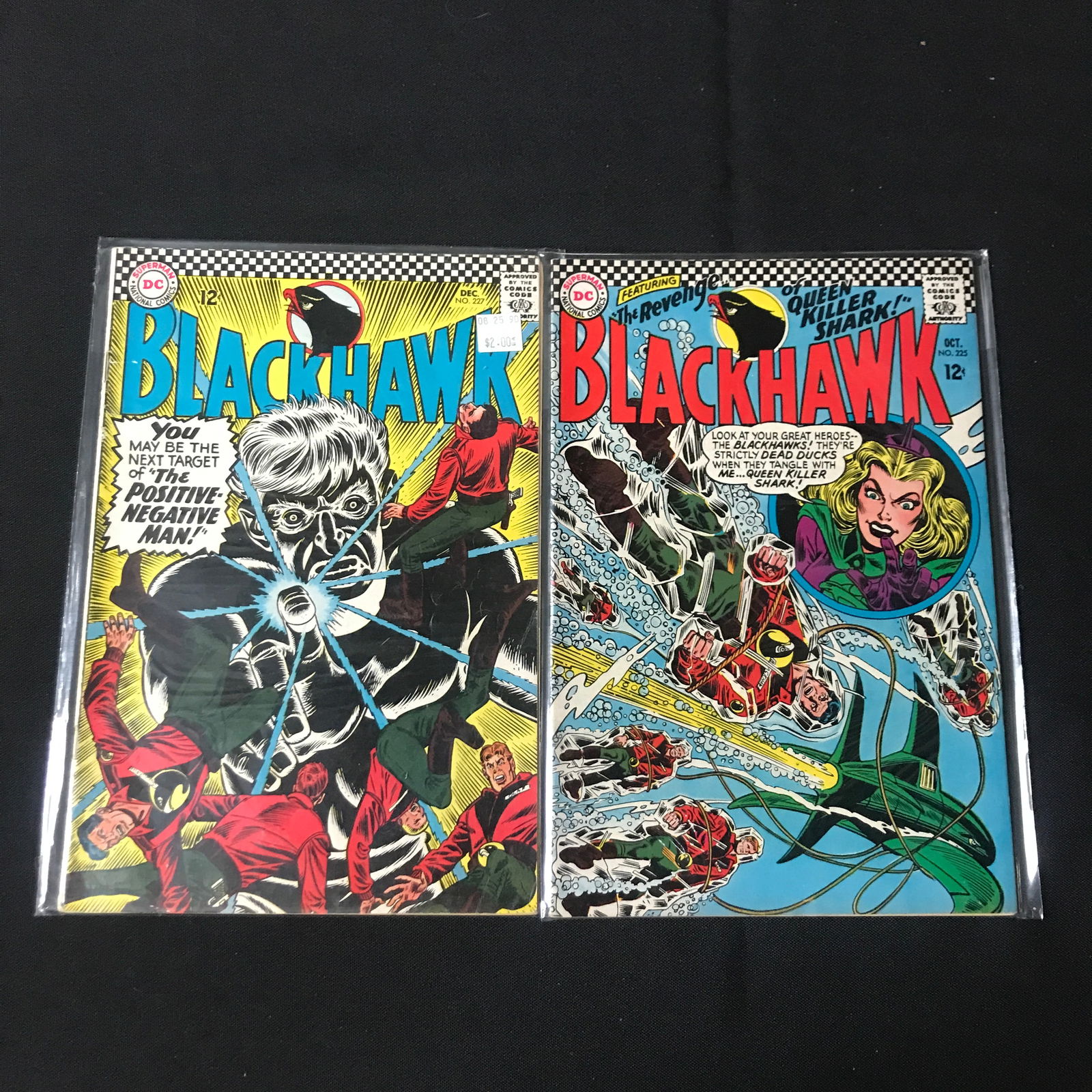 LOT OF 2 BLACKHAWK COMICS - DC COMICS (1 of 1)