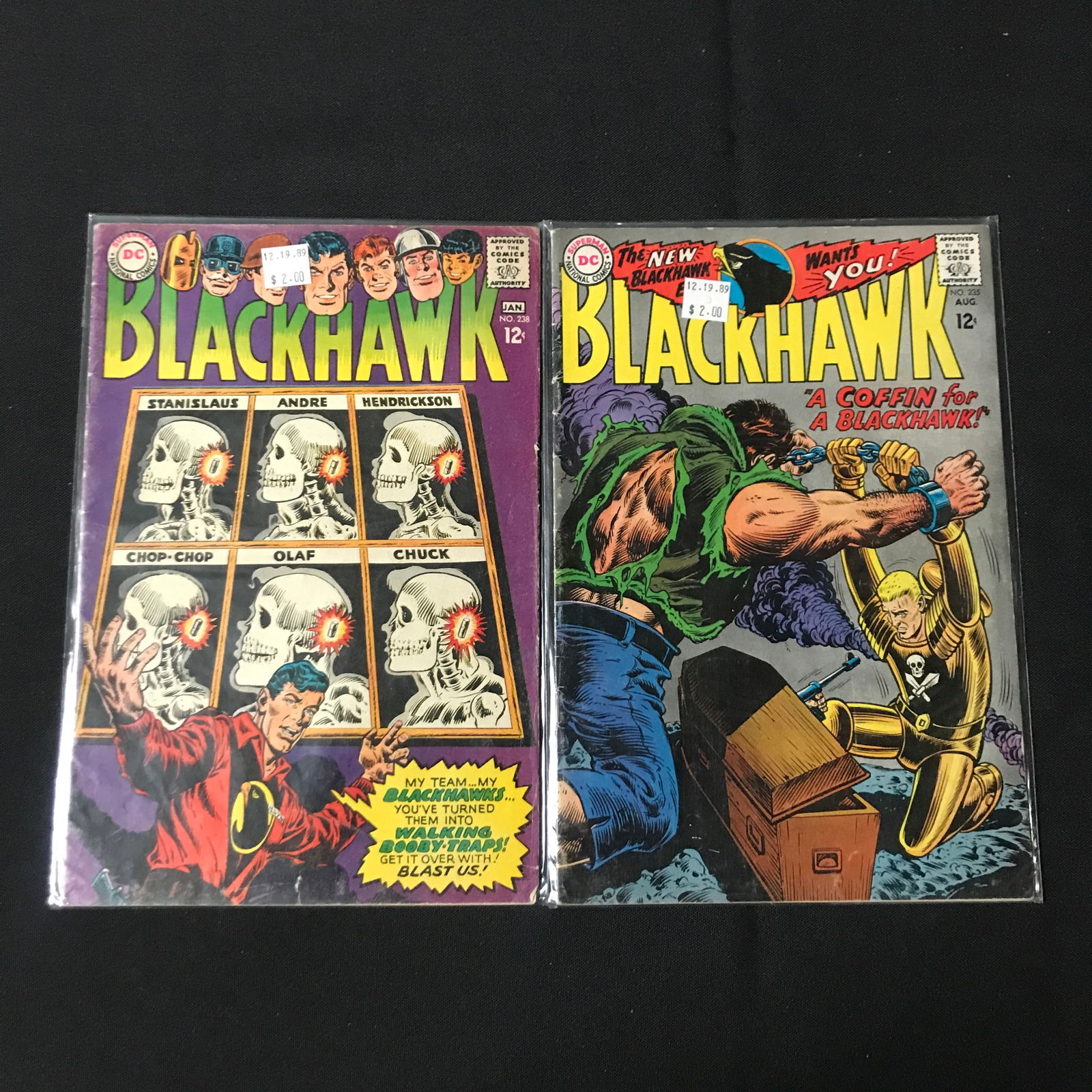 LOT OF 2 BLACKHAWK COMICS - DC COMICS (1 of 1)