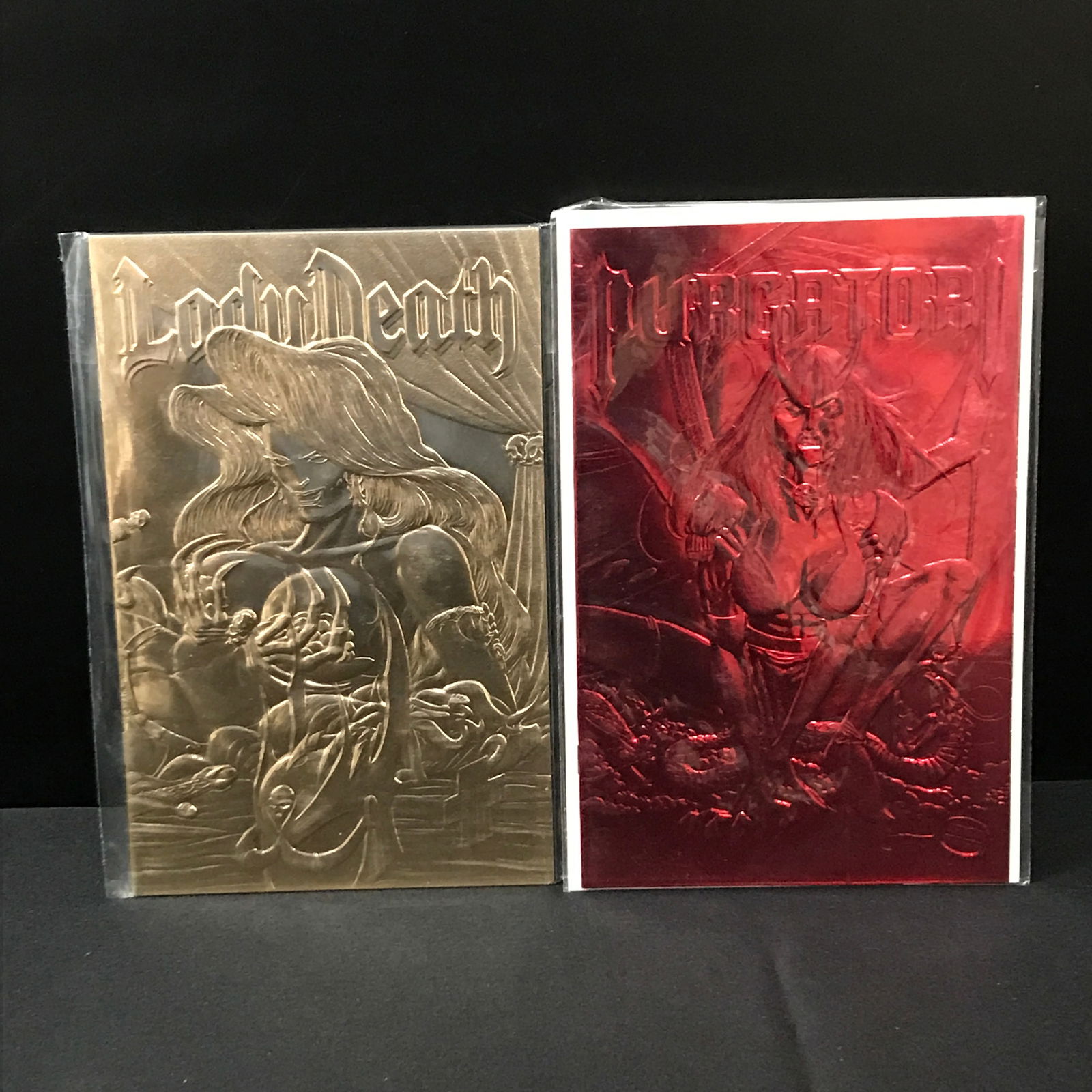 LOT OF 2 COMICS - LADY DEATH AND PURGATORY (1 of 1)