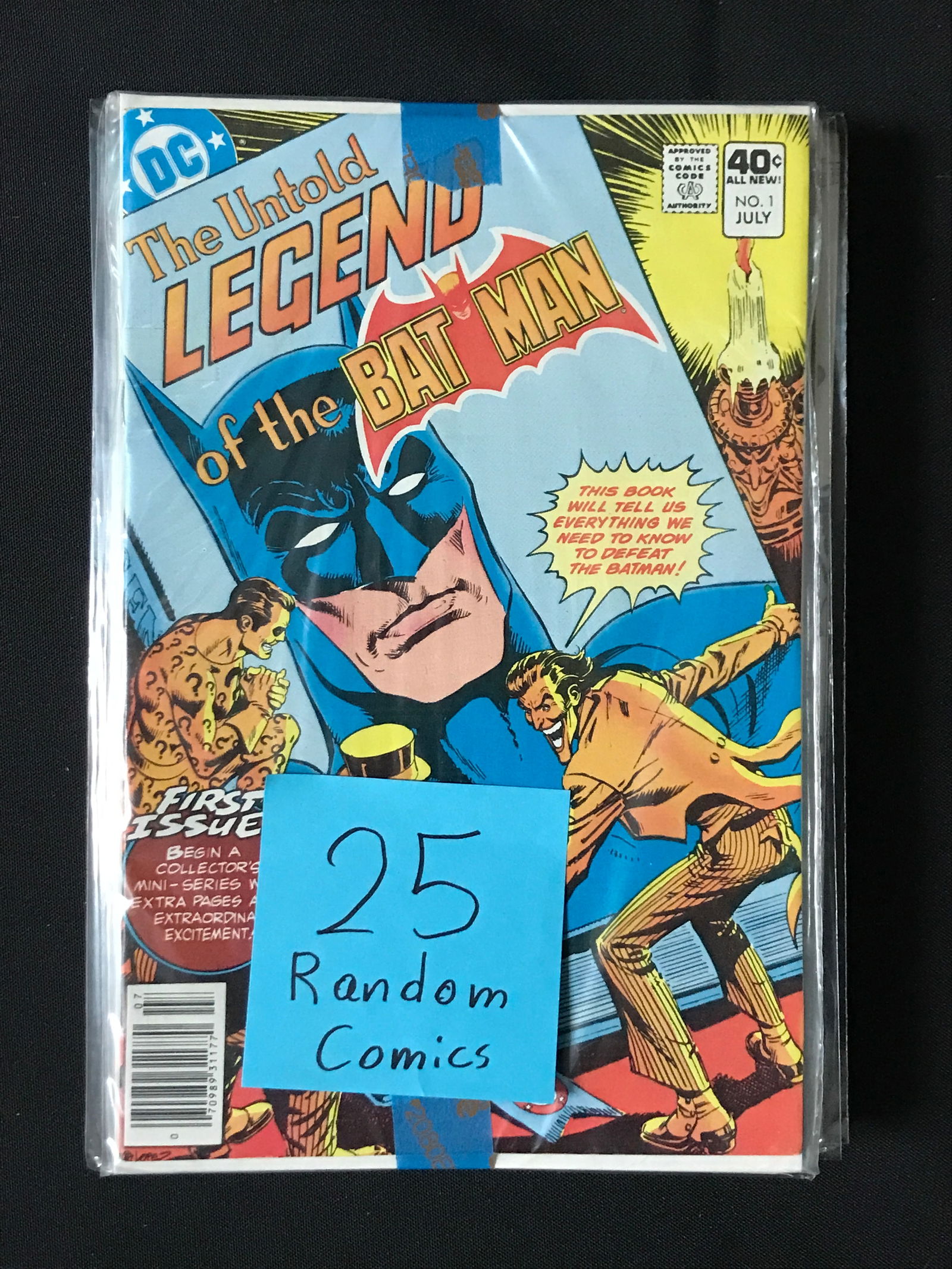 LOT OF 25 RANDOM COMICS: Prices are in Canadian Dollars