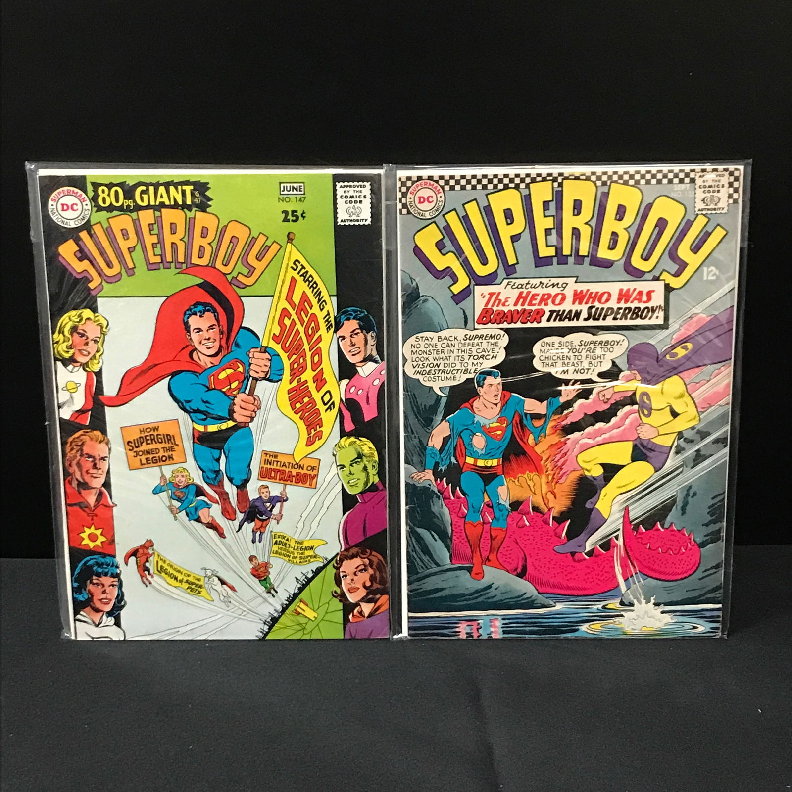 LOT OF 2 SUPERBOY COMICS - DC COMICS (1 of 1)