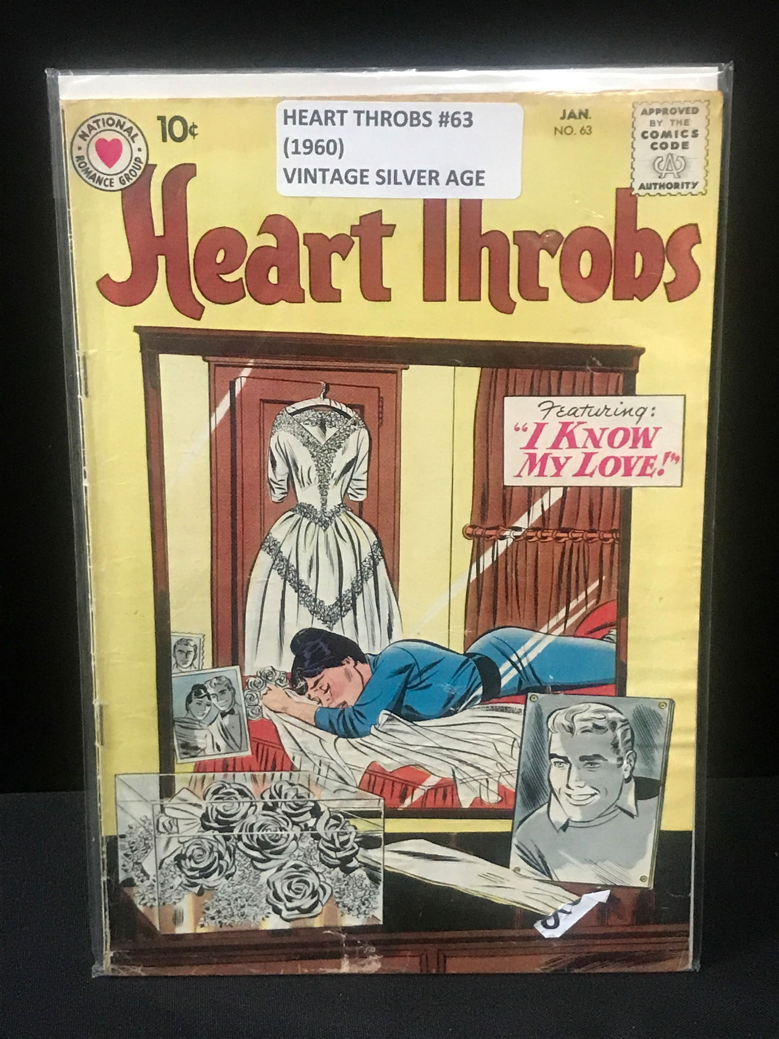 HEART THROBS #63 (1960) - NATIONAL ROMANCE GROUP (1 of 1)
