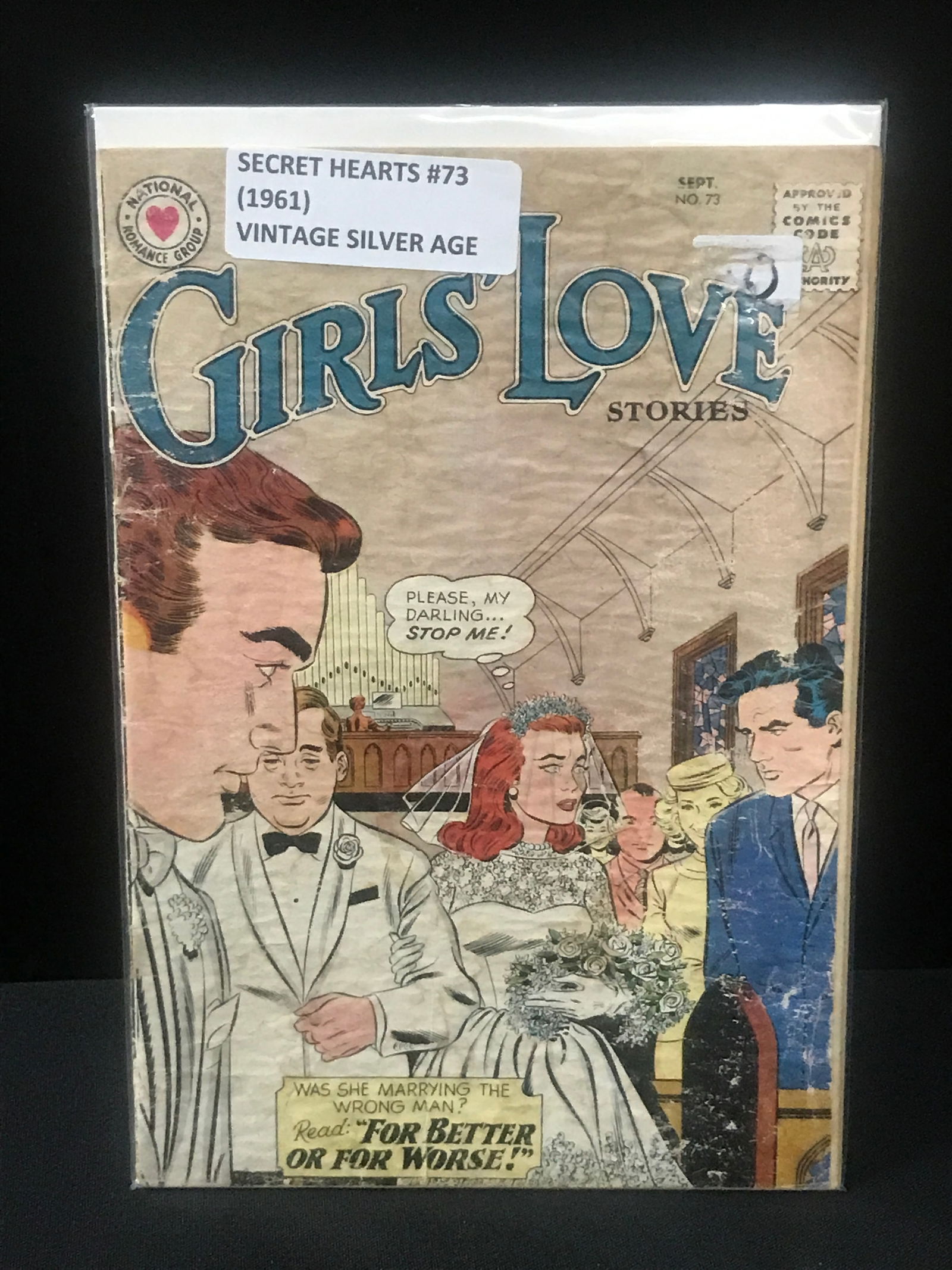 SECRET HEARTS #73 (1961) - NATIONAL ROMANCE GROUP (1 of 1)