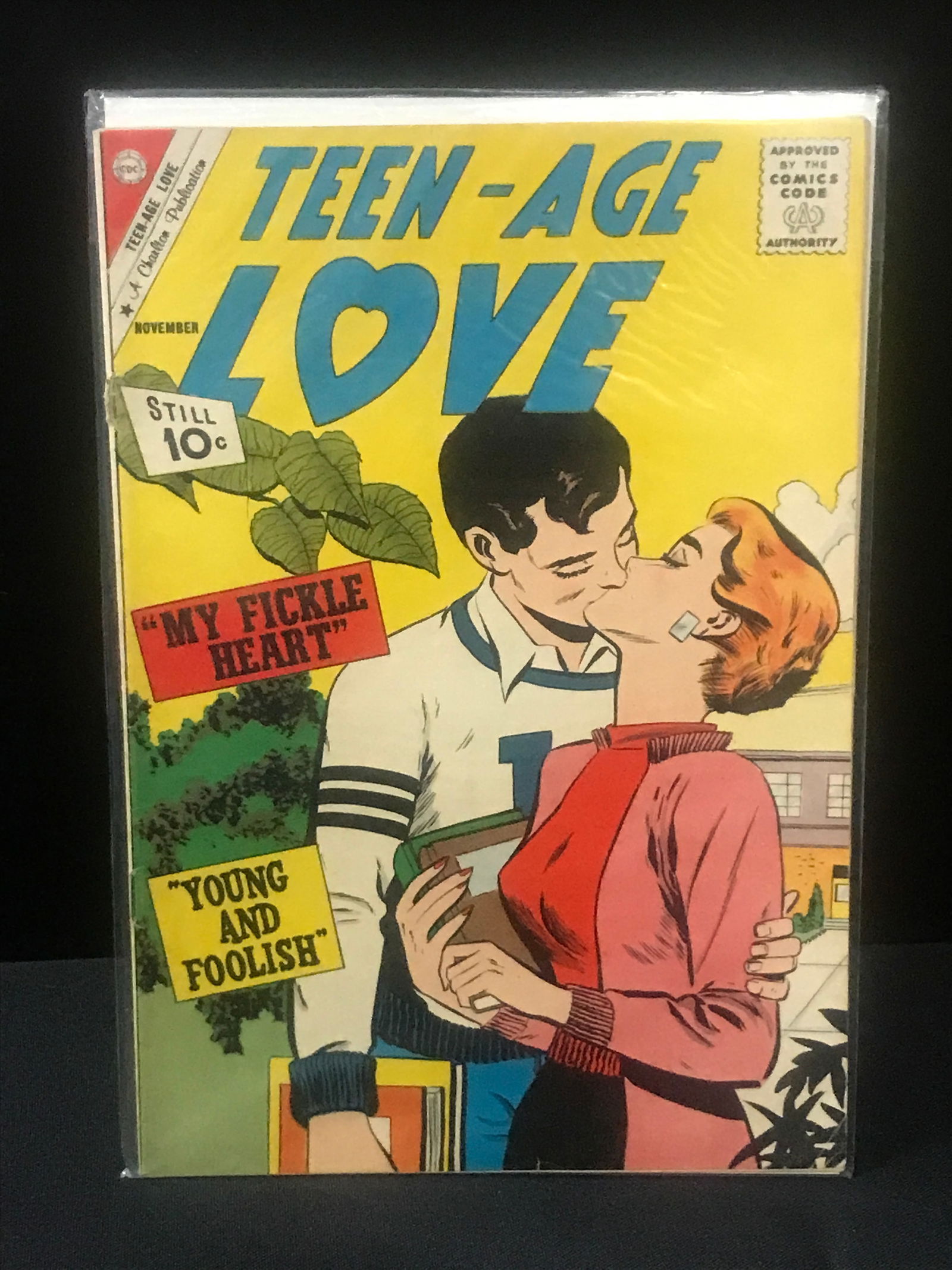 TEEN-AGE LOVE NOVEMBER ISSUE - A CHARLTON PUBLICATION: Prices are in Canadian Dollars