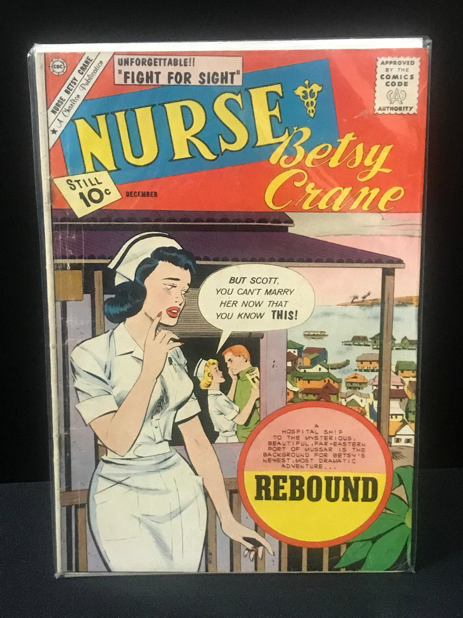 NURSE BETSY CRANE DECEMBER ISSUE - A CHARLTON PUBLICATION: Prices are in Canadian Dollars