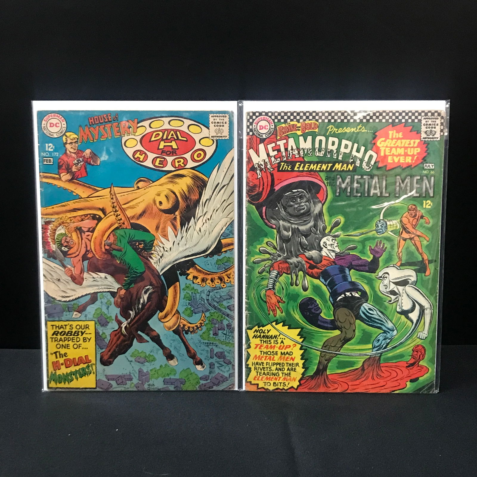 LOT OF 2 DC COMICS: Prices are in Canadian Dollars
