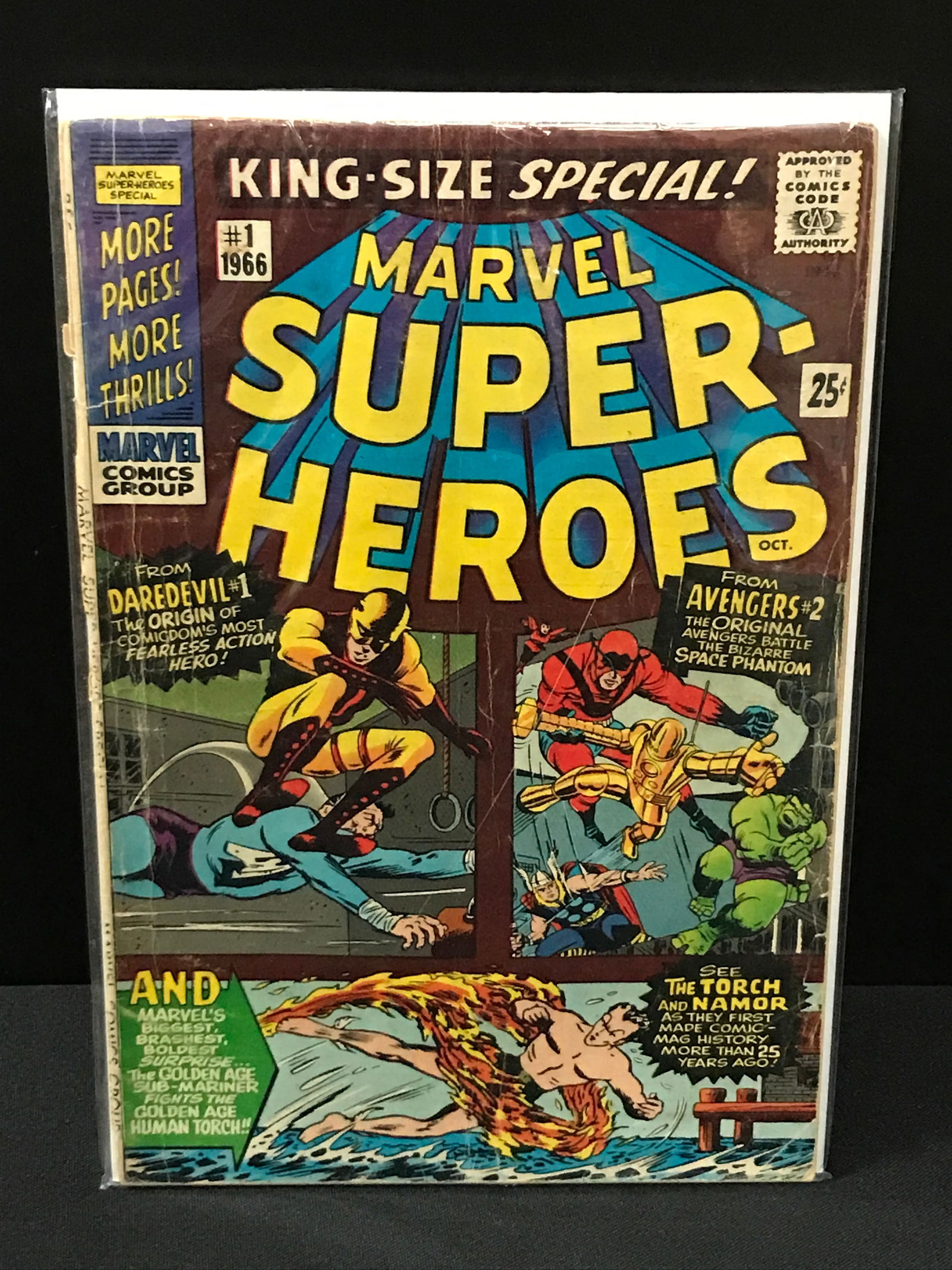 MARVEL SUPER HEROES KING SIZED SPECIAL #1 - MARVEL COMICS (1 of 1)