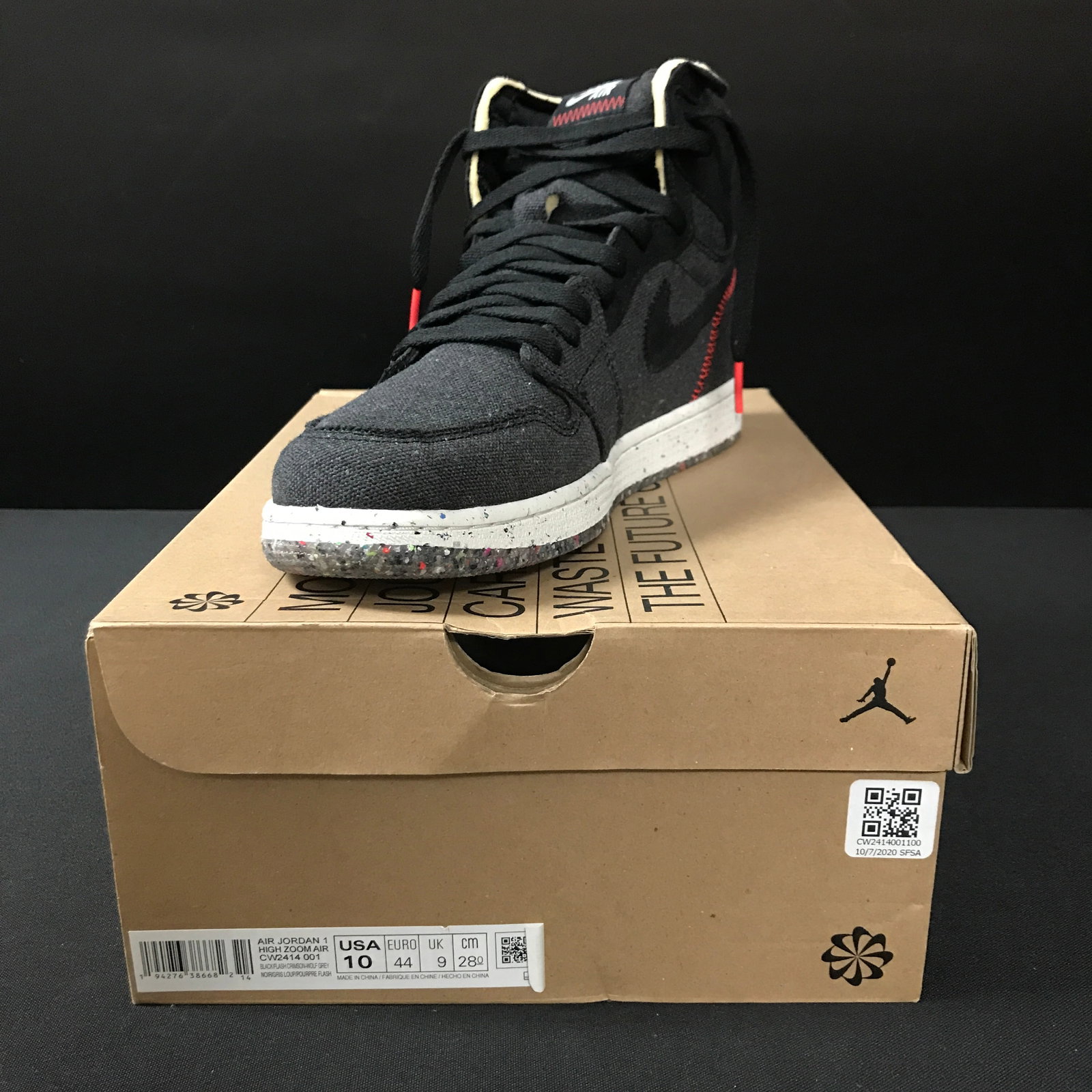 MENS AIR JORDAN 1 ZOOM AIR HIGH SIZE 10: Prices are in Canadian dollars