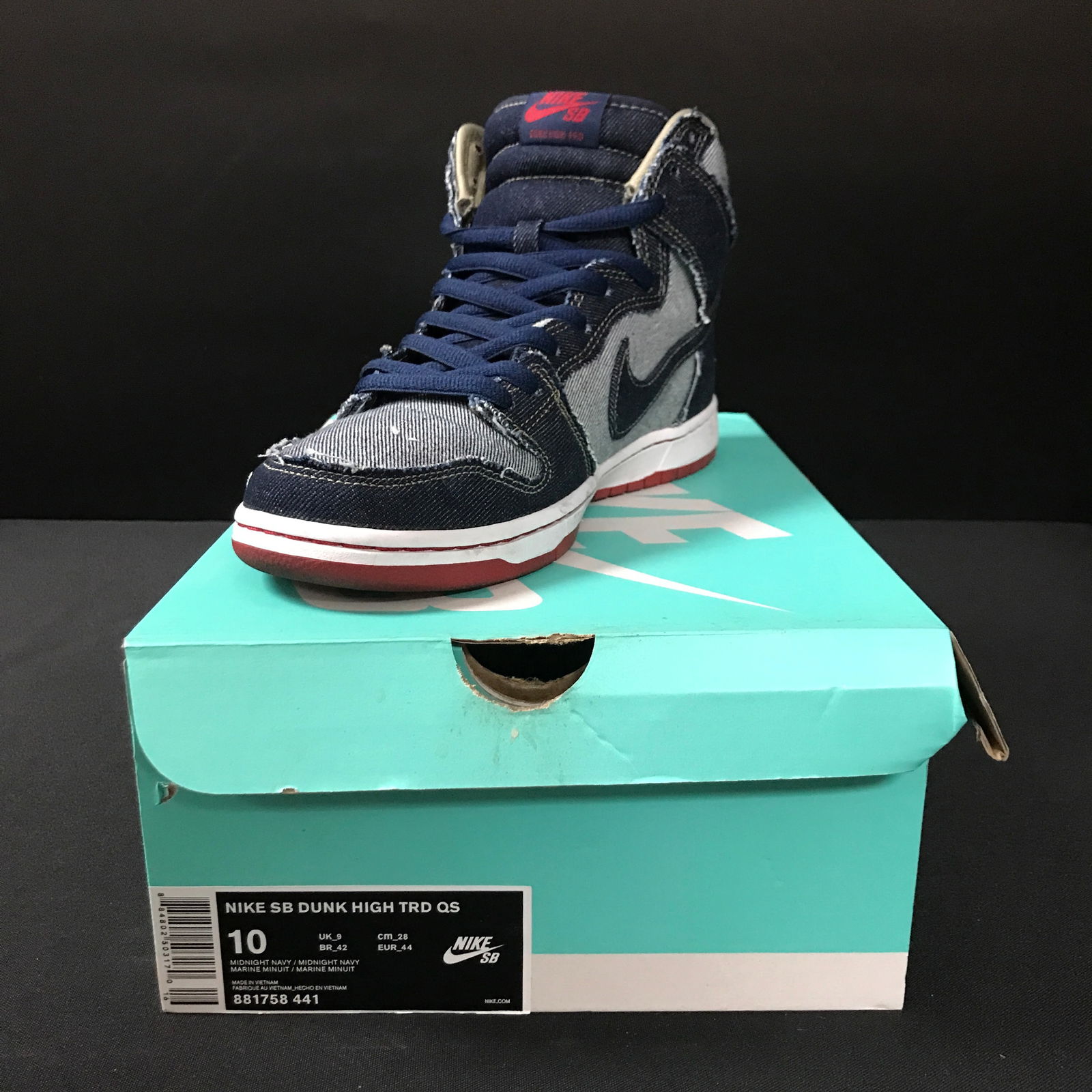MENS NIKE SB DUNK HIGH TRD QS SIZE 10 (1 of 3)