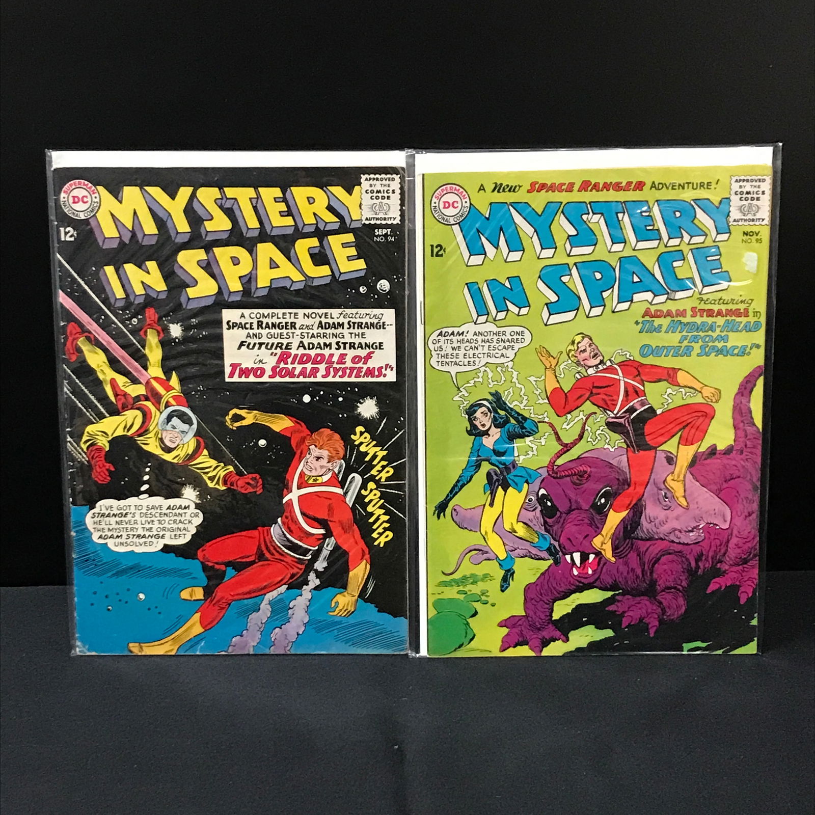 LOT OF 2 MYSTERY IN SPACE COMICS #94-95 - DC COMICS (1 of 1)