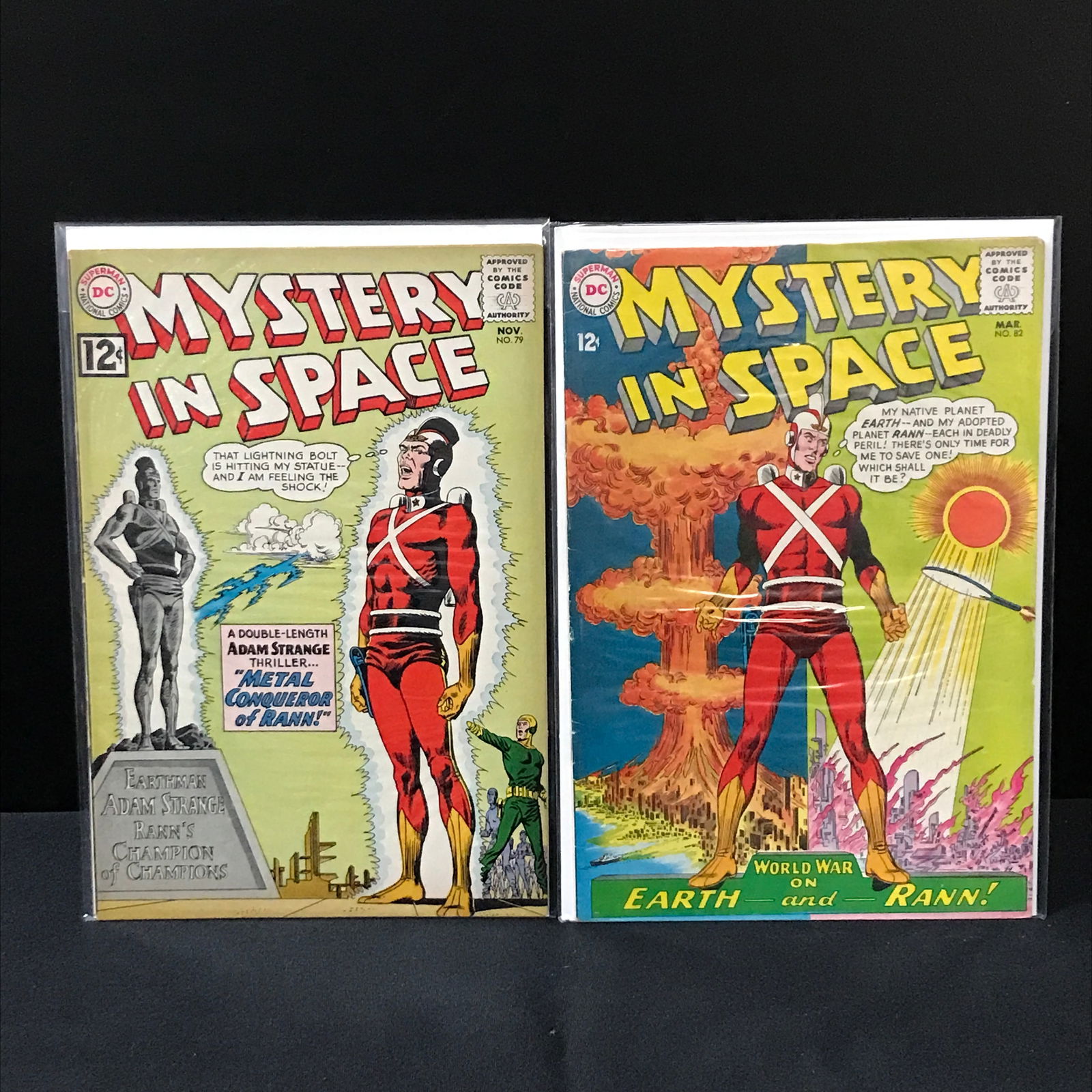 LOT OF 2 MYSTERY IN SPACE COMICS - DC COMICS (1 of 1)