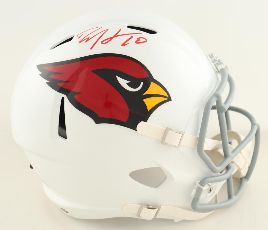 DANDRE HOPKINS SIGNED ARIZONA CARDINALS FULL SIZE HELMET (BECKETT COA): Prices are in Canadian dollars