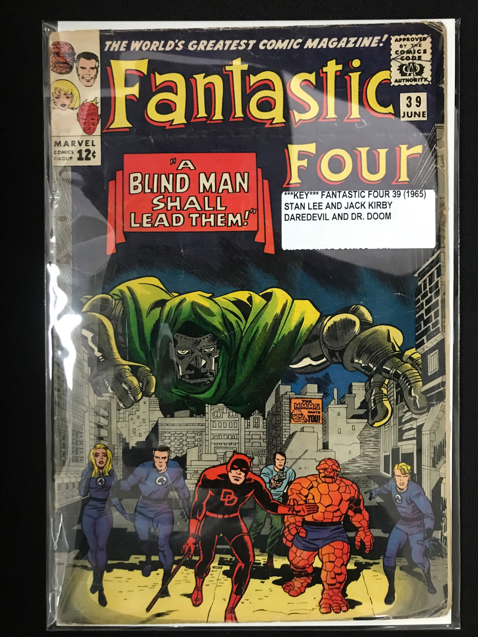 FANTASTIC FOUR #39 (1965) -MARVEL COMICS (1 of 1)