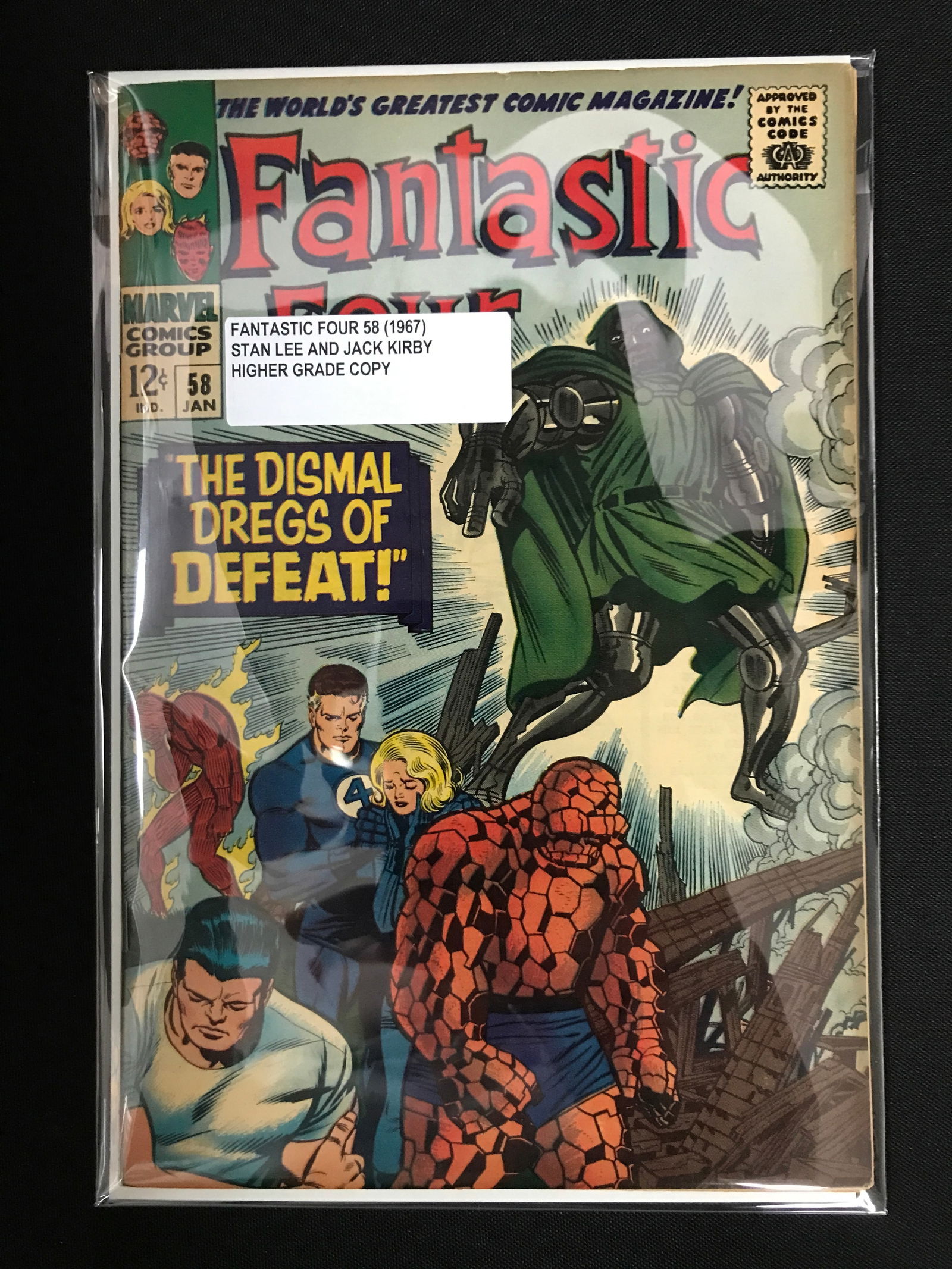 FANTASTIC FOUR #58 (1967) - MARVEL COMICS (1 of 1)