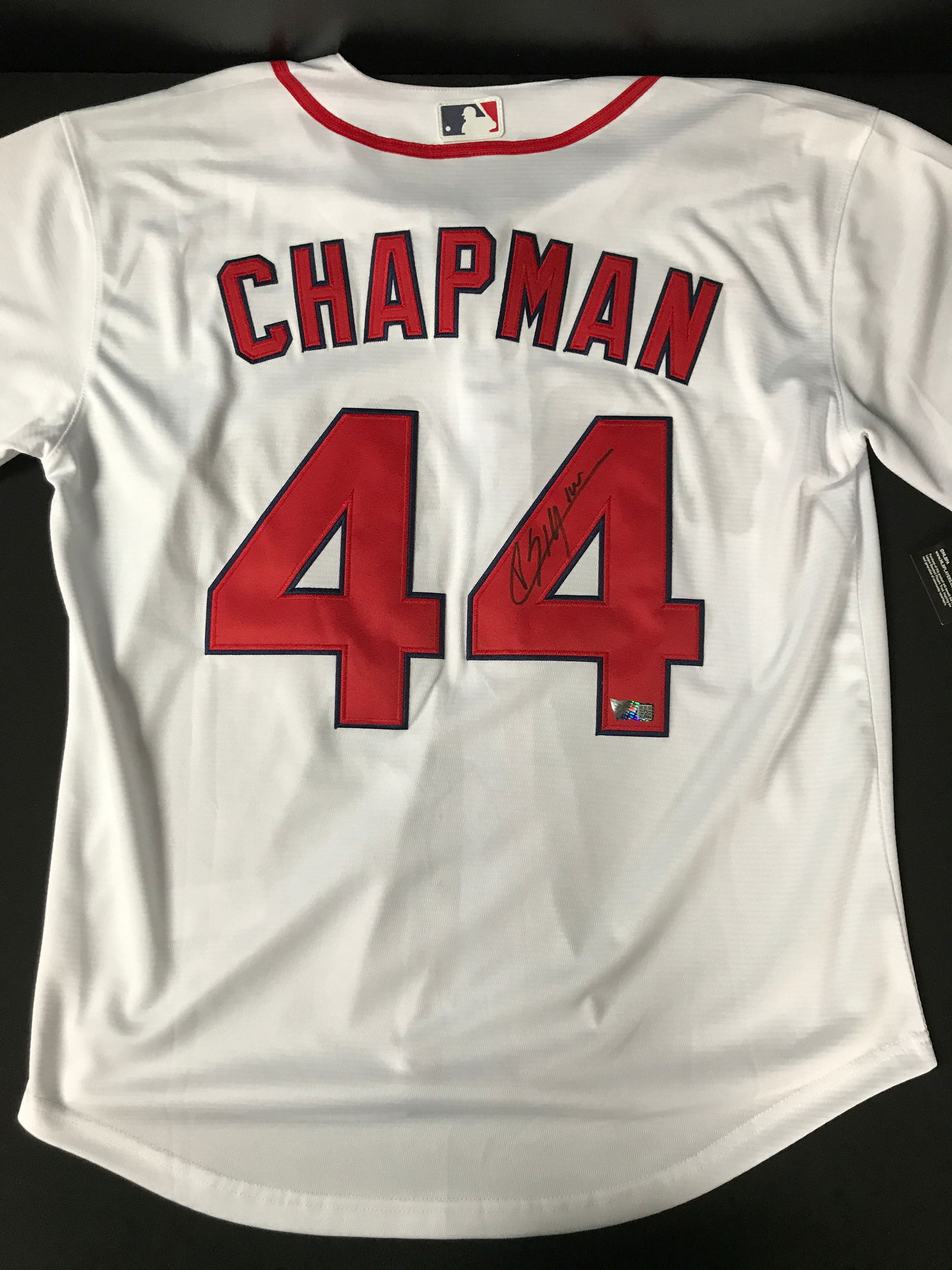 AROLDIS CHAPMAN SIGNED BOSTON RED SOX BASEBALL JERSEY - ACE COA (1 of 3)