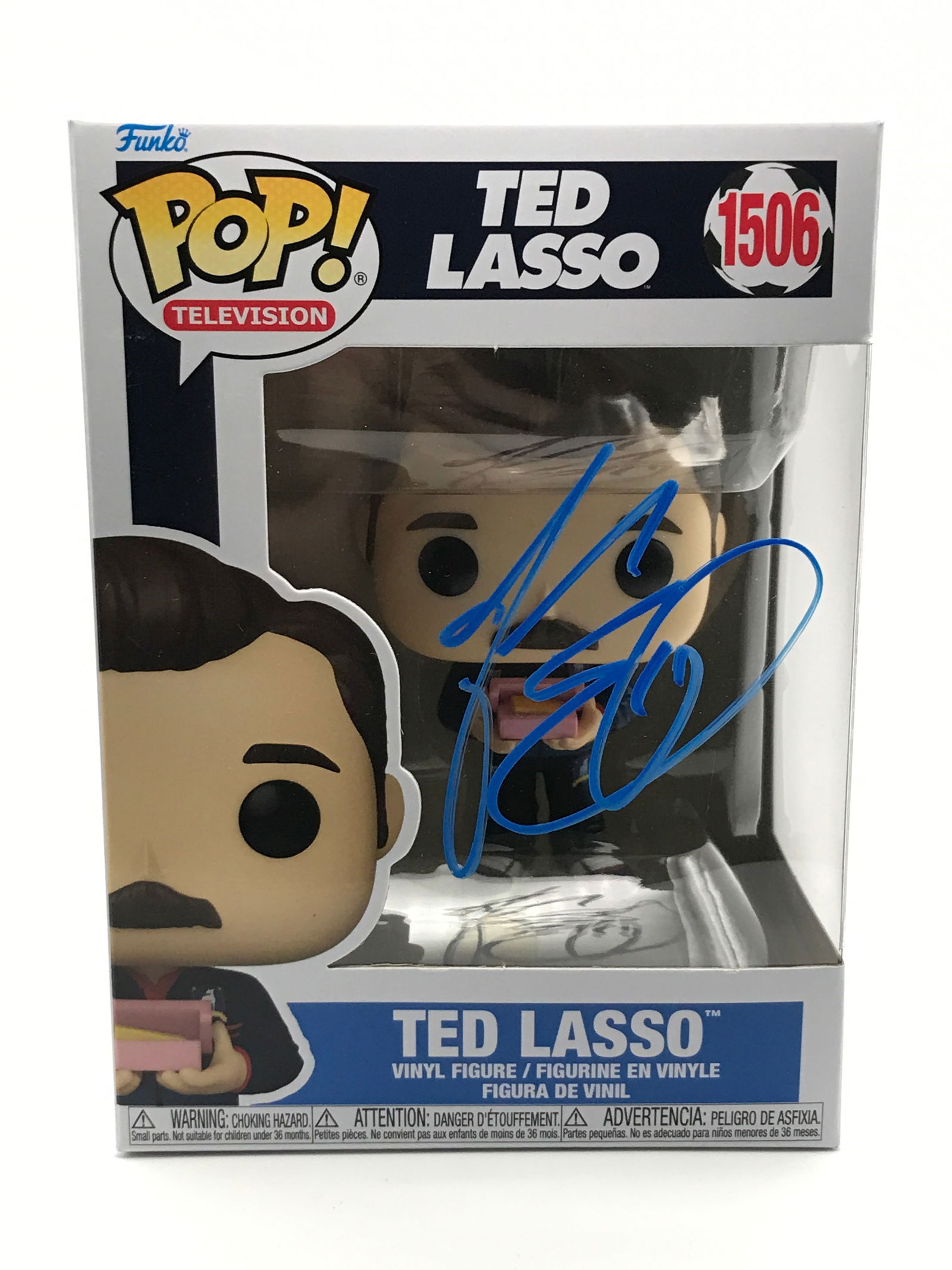 JASON SUDEIKIS SIGNED TED LASSO FUNKO POP - KB COA: Prices are in Canadian dollars