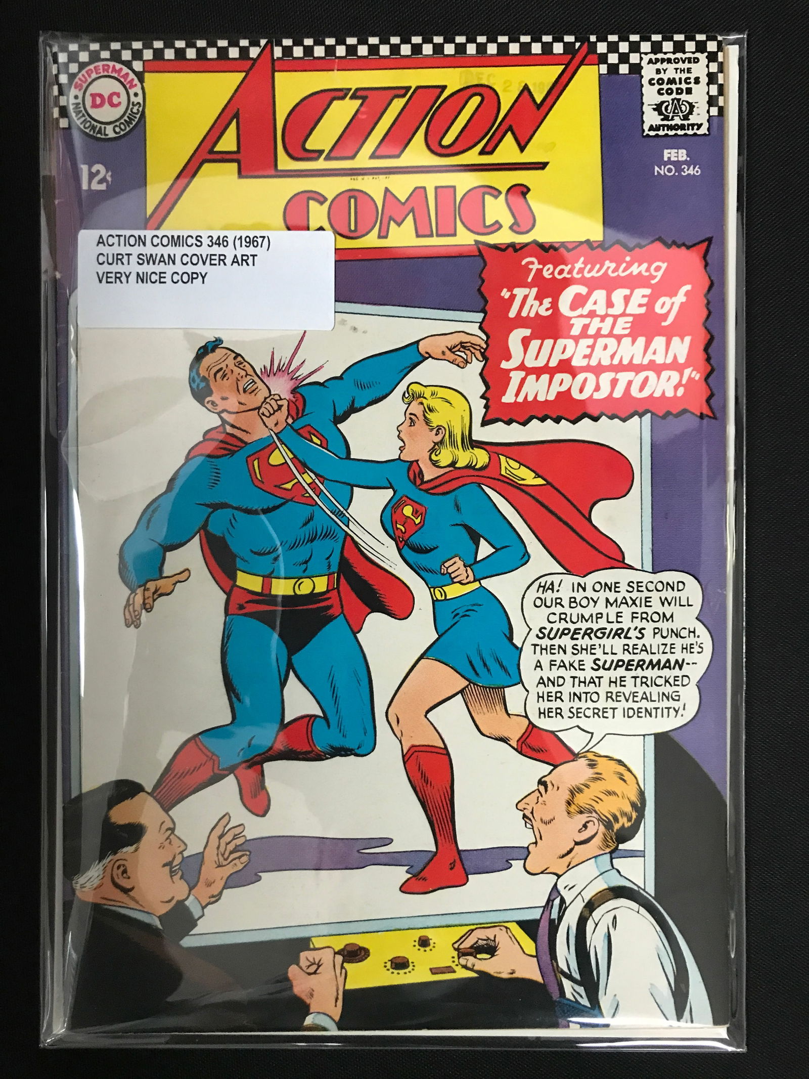 ACTION COMICS #346 (1967) - DC COMICS (1 of 1)
