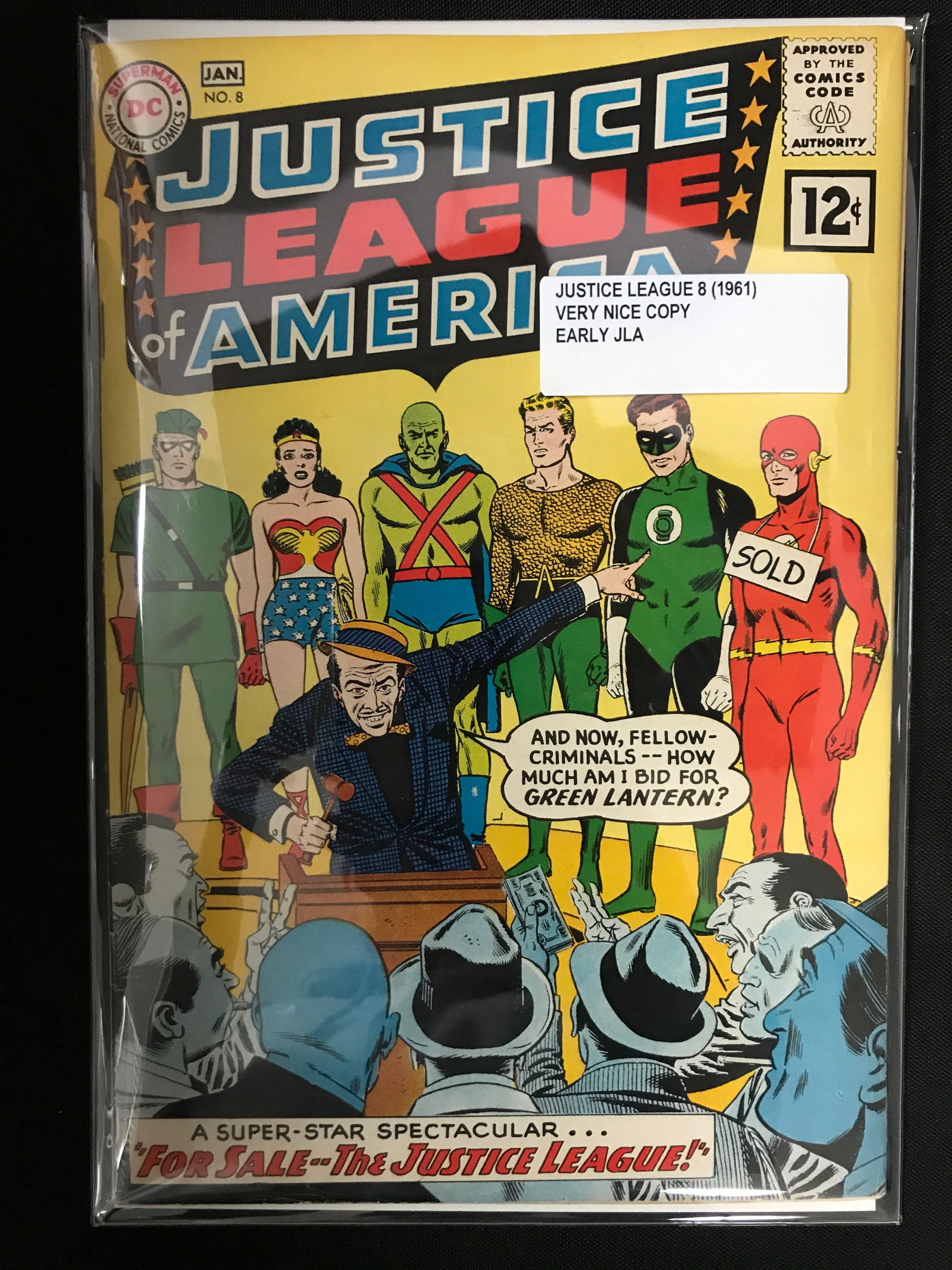 JUSTICE LEAGUE OF AMERICA #8 (1961) - DC COMICS (1 of 1)