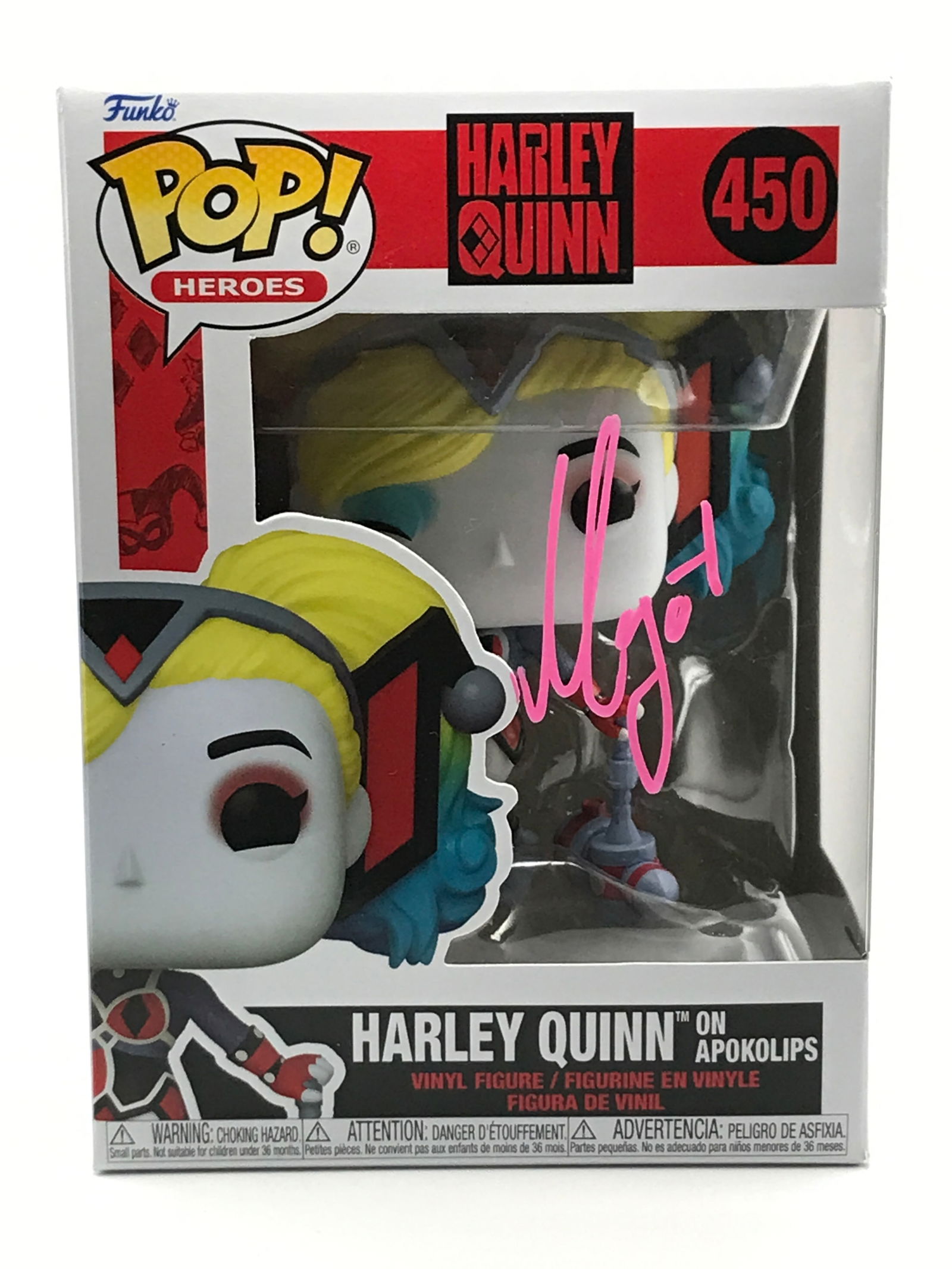 MARGOT ROBBIE SIGNED HARLEY QUINN FUNKO POP - KB COA: Prices are in Canadian dollars