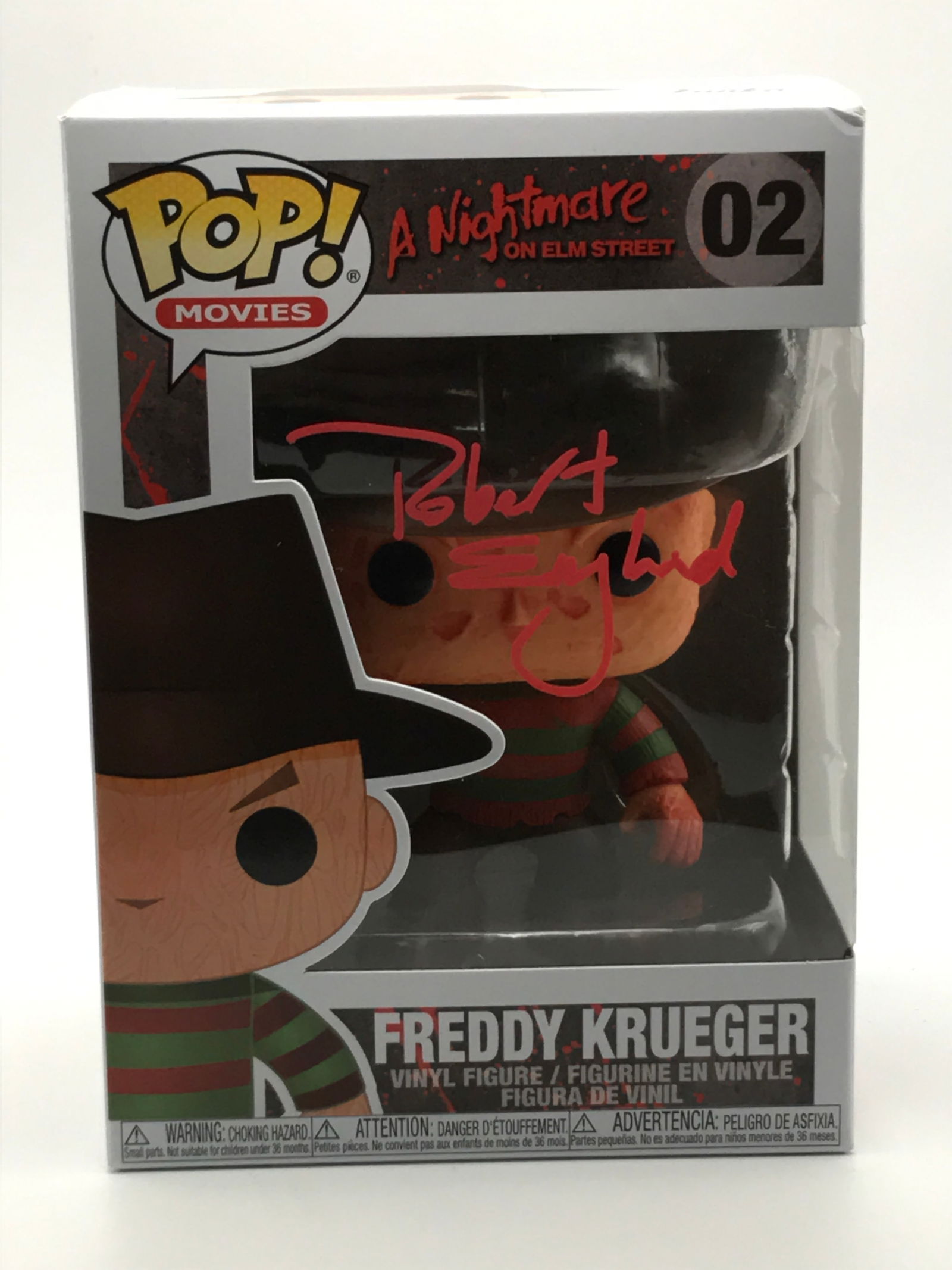 ROBERT ENGLUND SIGNED FUNKO POP - KB COA (1 of 2)