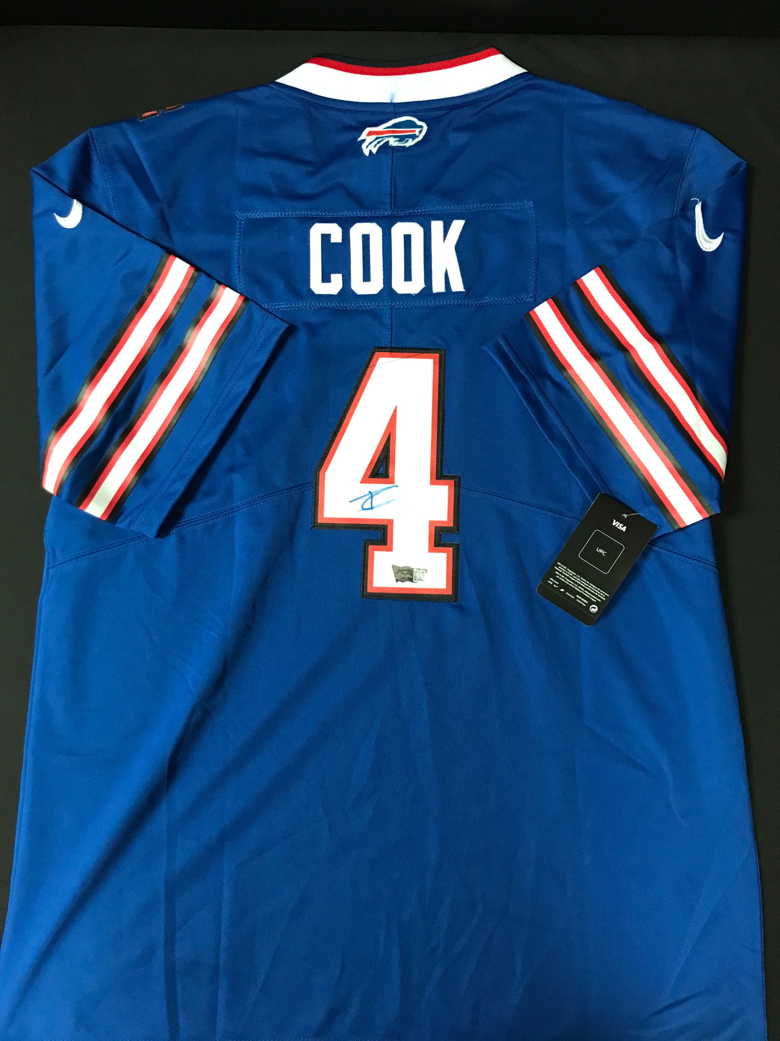 JAMES COOK SIGNED BUFFALO BILLS JERSEY - ACE COA (1 of 3)