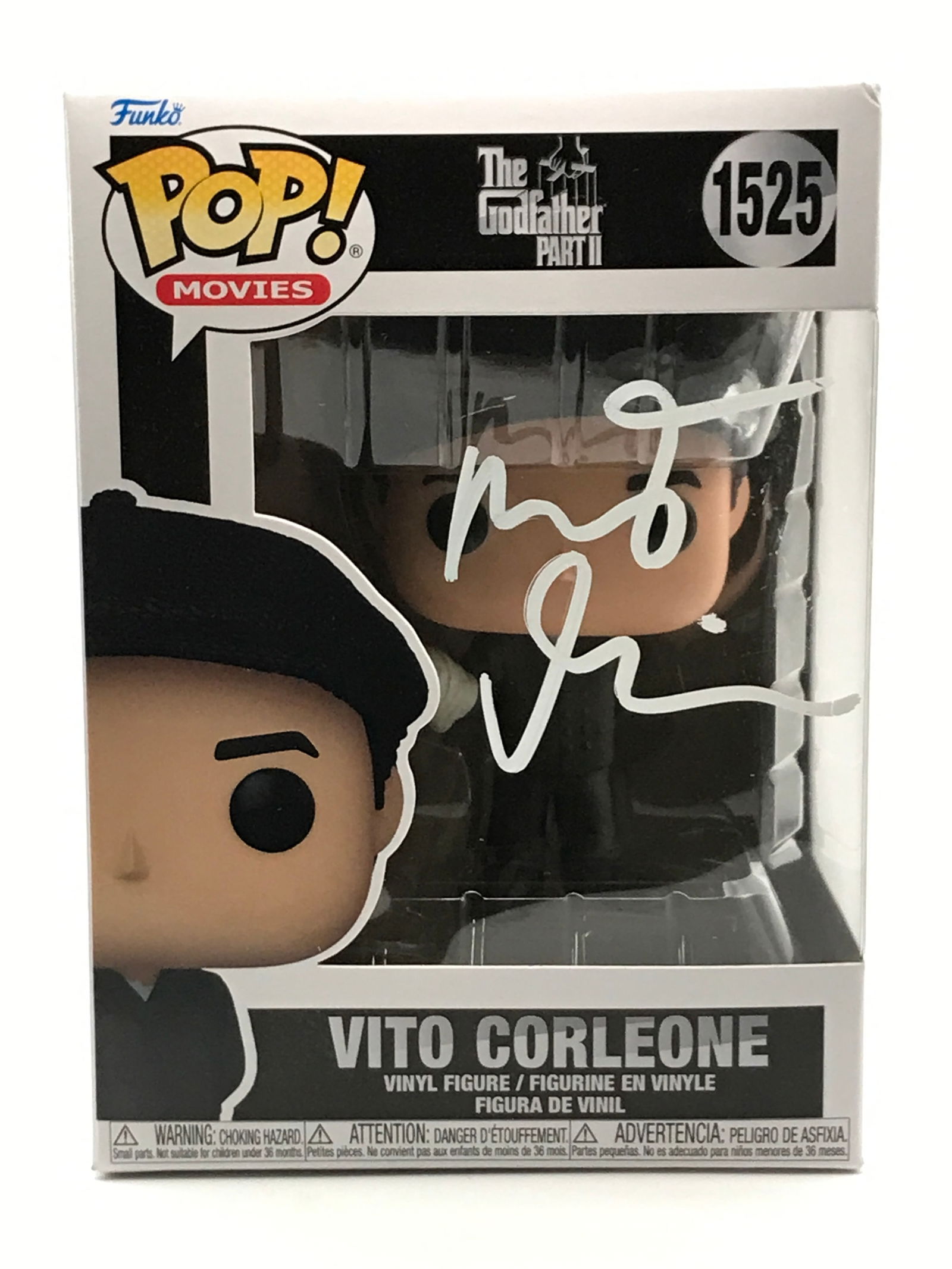 ROBERT DI NERO SIGNED VITO CORLEONE FUNKO POP - KB COA (1 of 2)