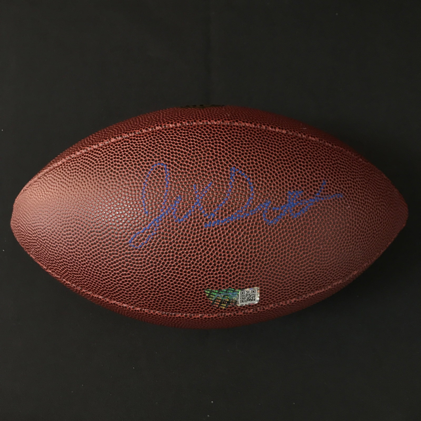 JAXSON DART SIGNED WILSON FOOTBALL (ACE COA): Prices are in Canadian dollars