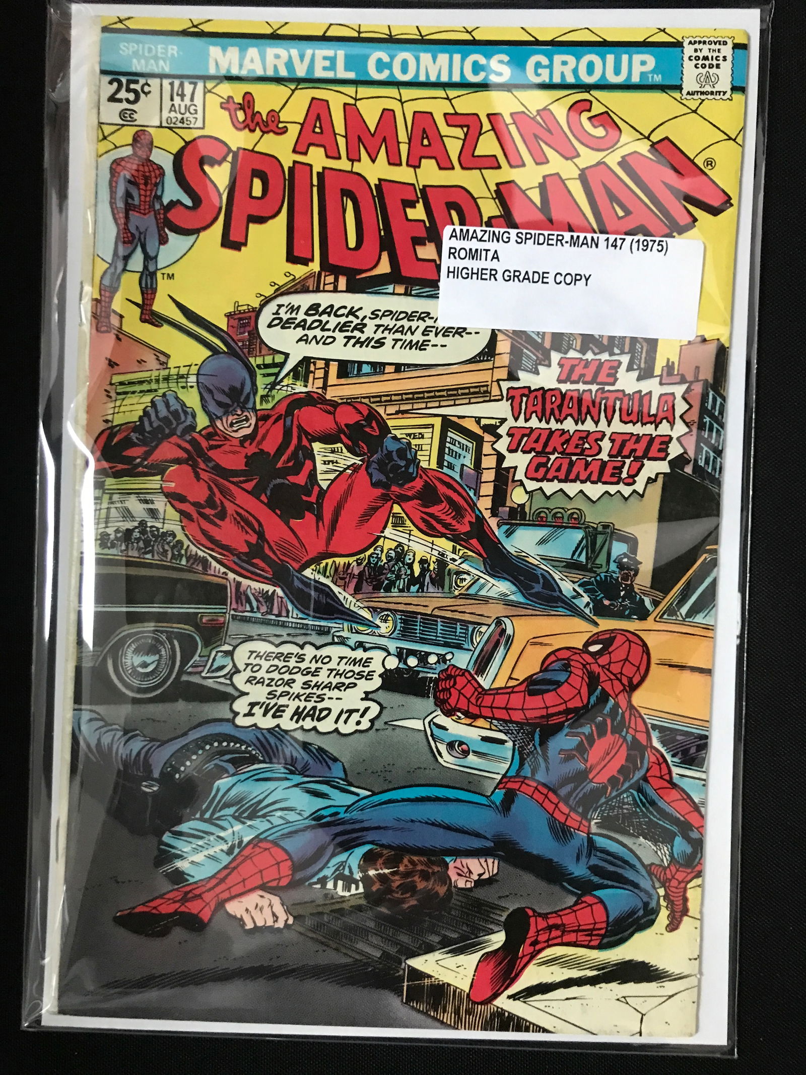 THE AMAZING SPIDERMAN #147 (1975) - MARVEL COMICS1: Prices are in Canadian dollars
