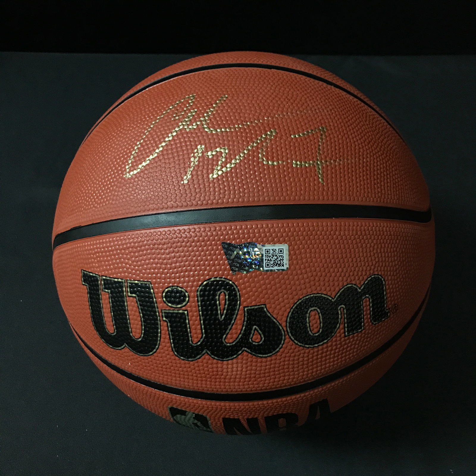 CHARLES BARKLEY SIGNED WILSON BASKETBALL (ACE COA) (1 of 1)
