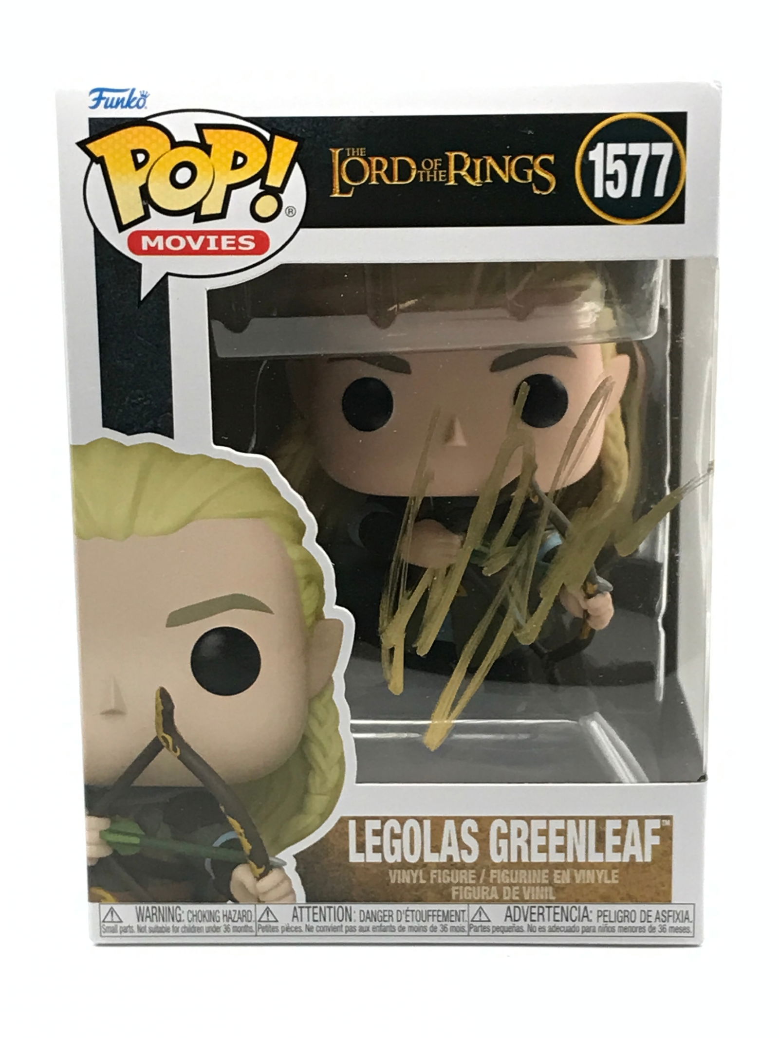 ORLANDO BLOOM SIGNED LORD OF THE RINGS LEGOLAS FUNKO POP - WWOC COA: Prices are in Canadian dollars