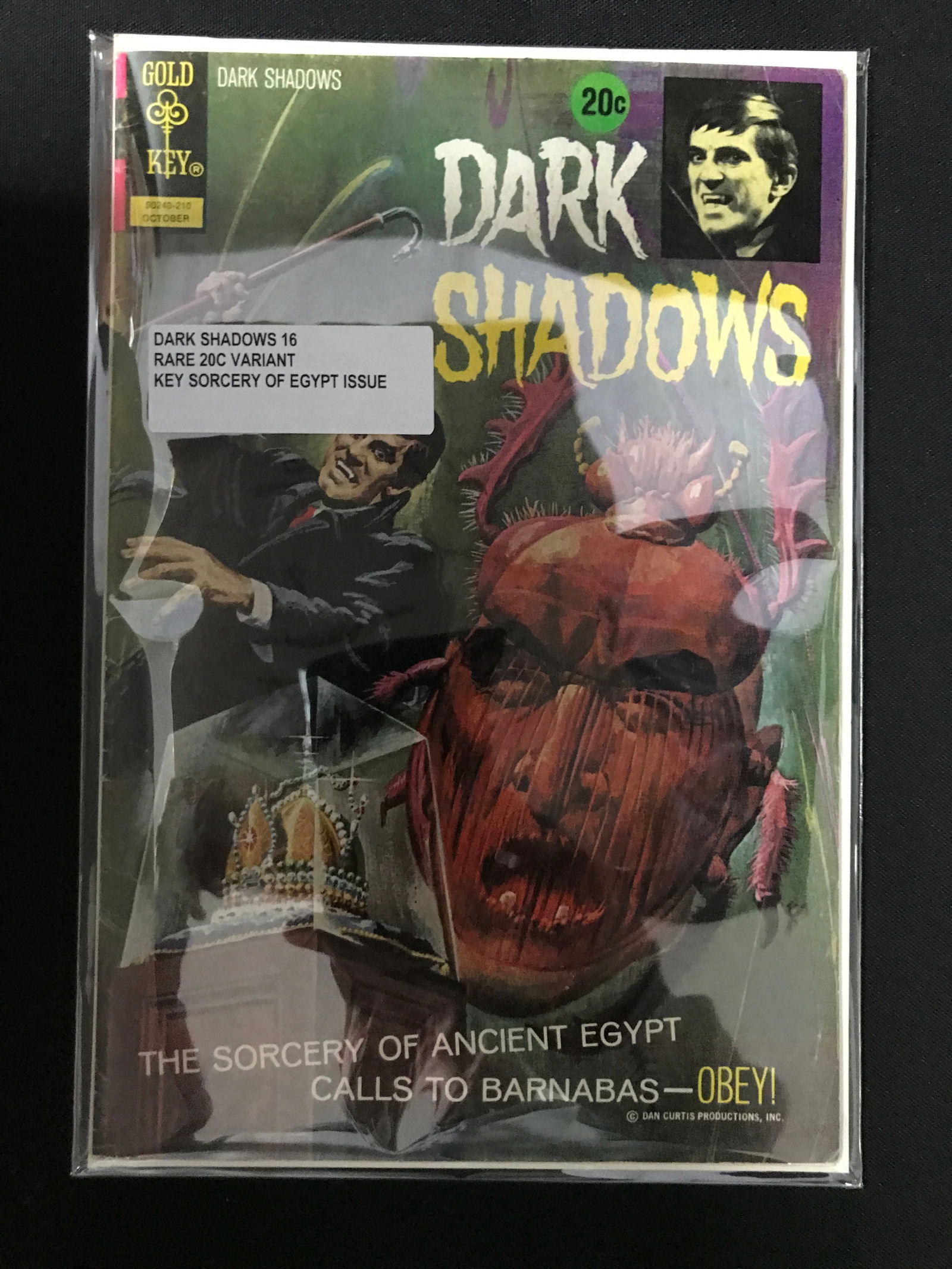 DARK SHADOWS #16 RARE 20C VARIANT - GOLD KEY COMICS (1 of 1)