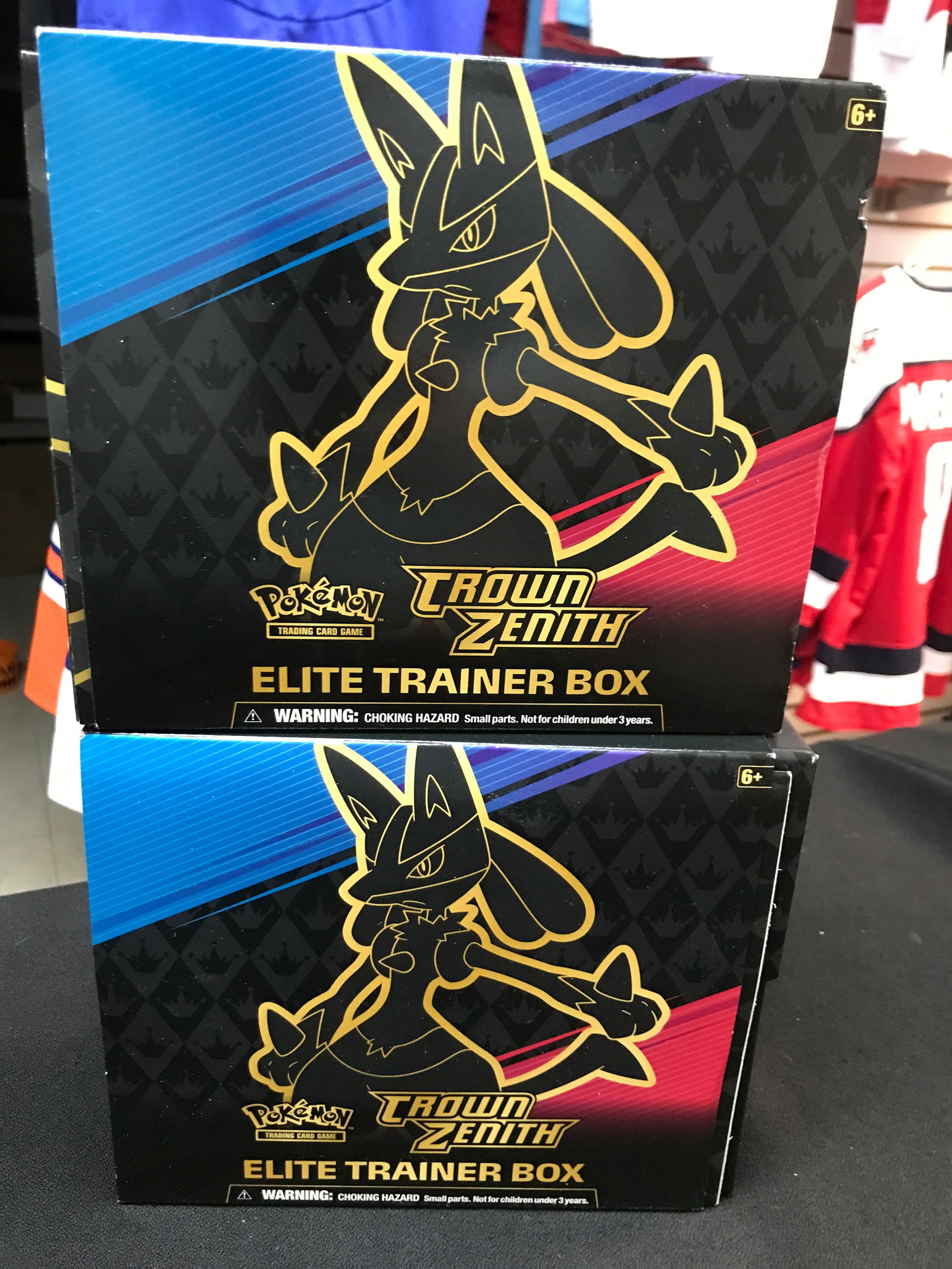 LOT OF 2 CROWN ZENITH POKEMON ETBS (1 of 1)