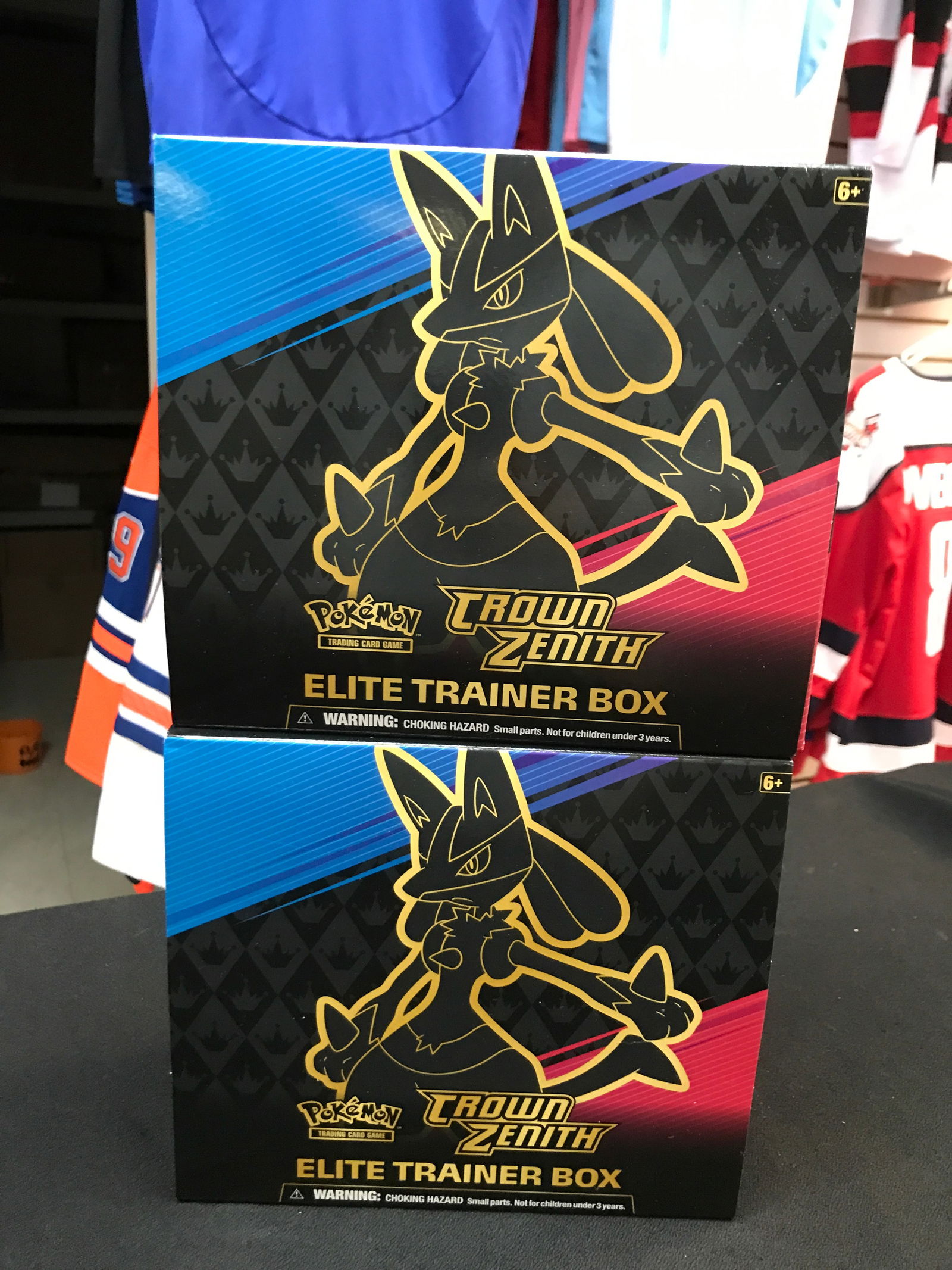 LOT OF 2 POKEMON TCG CROWN ZENITH ELITE TRAINER BOXES (1 of 1)