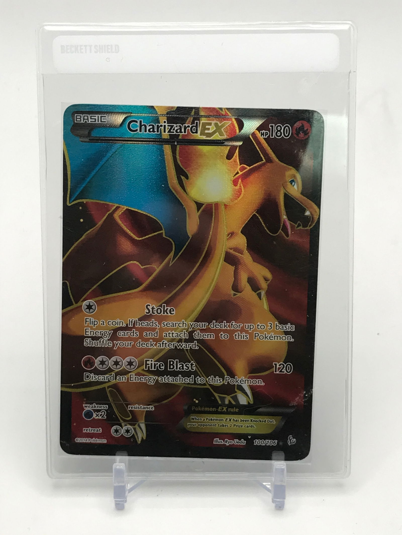 POKEMON TCG 2014 11.106 XY FLASHFIRE CHARIZARD EX TRADING CARD (1 of 2)